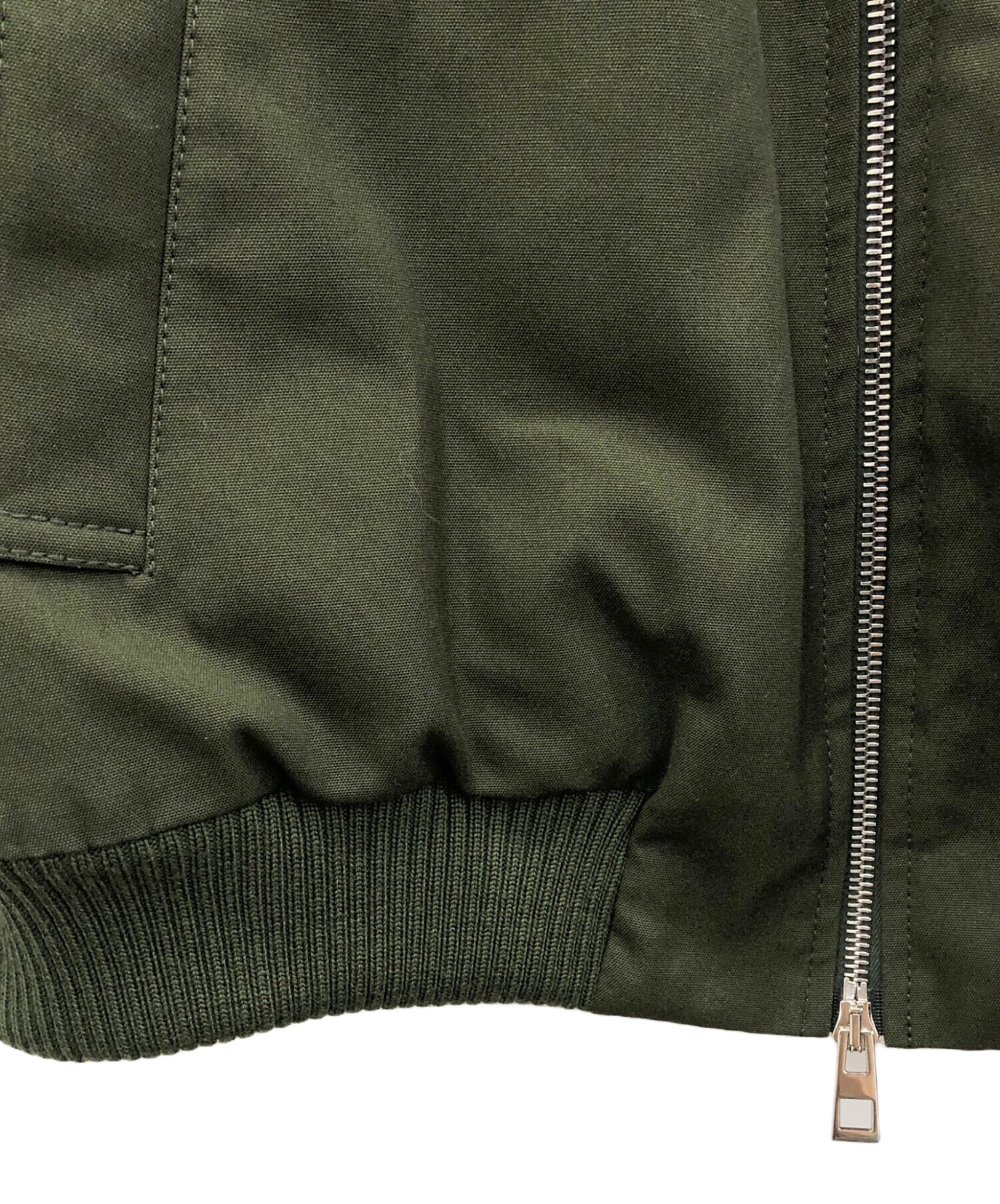 中古・古着通販】LOEWE (ロエベ) ボンバージャケット グリーン サイズ