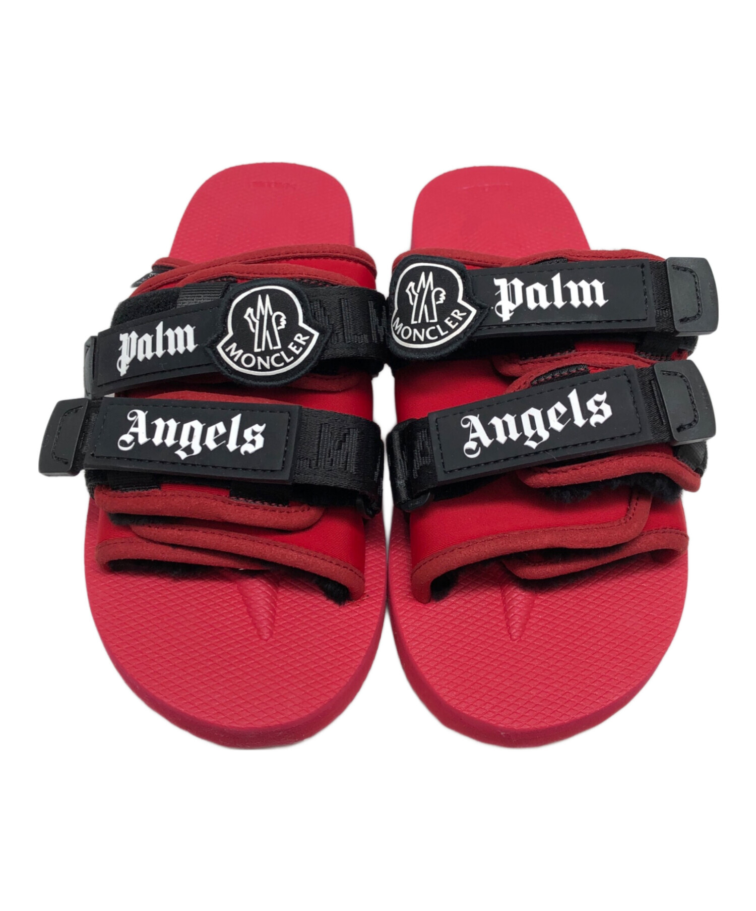 新品 27cm モンクレール　SUICOKE サンダル 6404 MONCLER MONCLER X SUICOKE Moto Mountain Ripstop Vibram Sole Slides