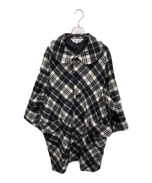 ✨美品✨コムデギャルソン　スプリングコート　丸襟　チェック　フランス製 中古・古着通販】COMME des GARCONS COMME des GARCONS