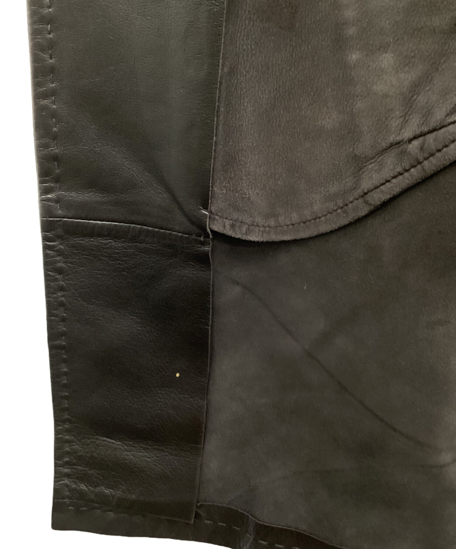 中古・古着通販】BOSS HUGO BOSS (ボス ヒューゴボス) レザーコート