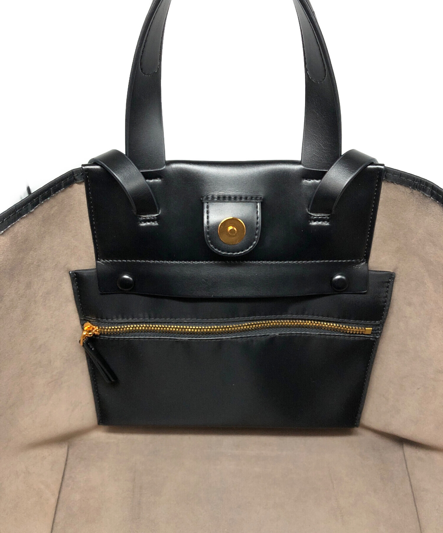 中古・古着通販】EPOR (エポール) トートバッグ ブラック｜ブランド 