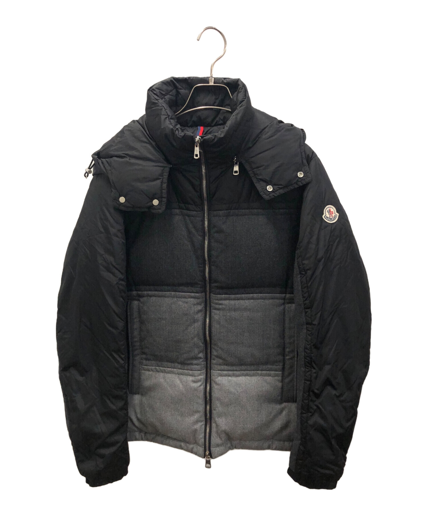 中古・古着通販】MONCLER (モンクレール) ROUVE GIUBBOTTO ブラック