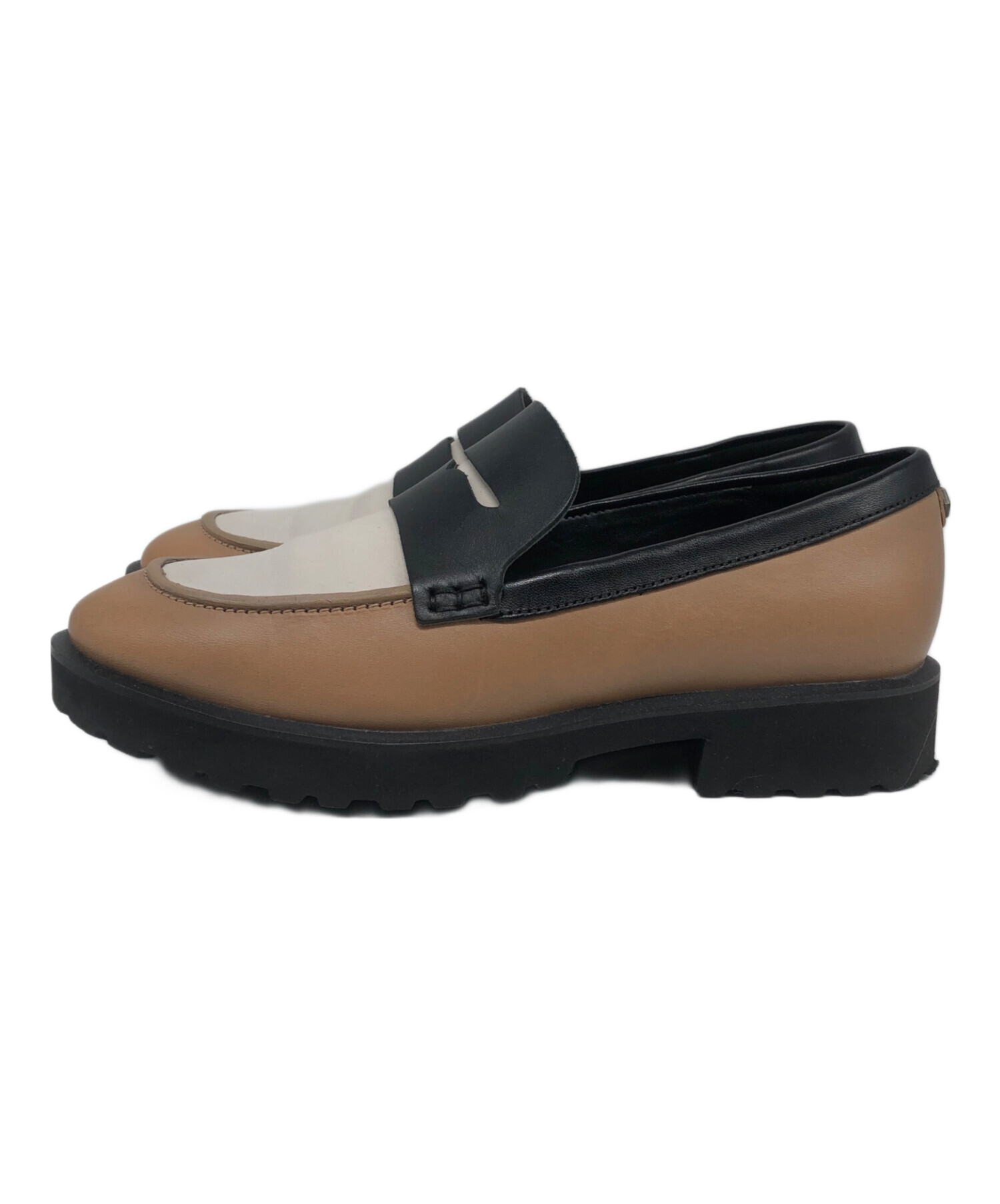 中古・古着通販】COLE HAAN (コールハーン) ローファー ベージュ 