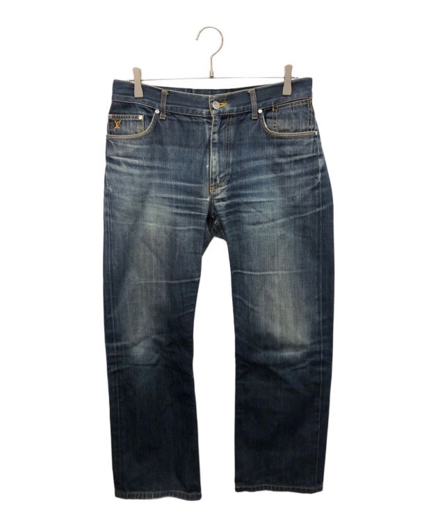Louis Vuitton モノグラムディテール デニムパンツ size28 Louis Vuitton モノグラムディテール デニムパンツ size28 Louis