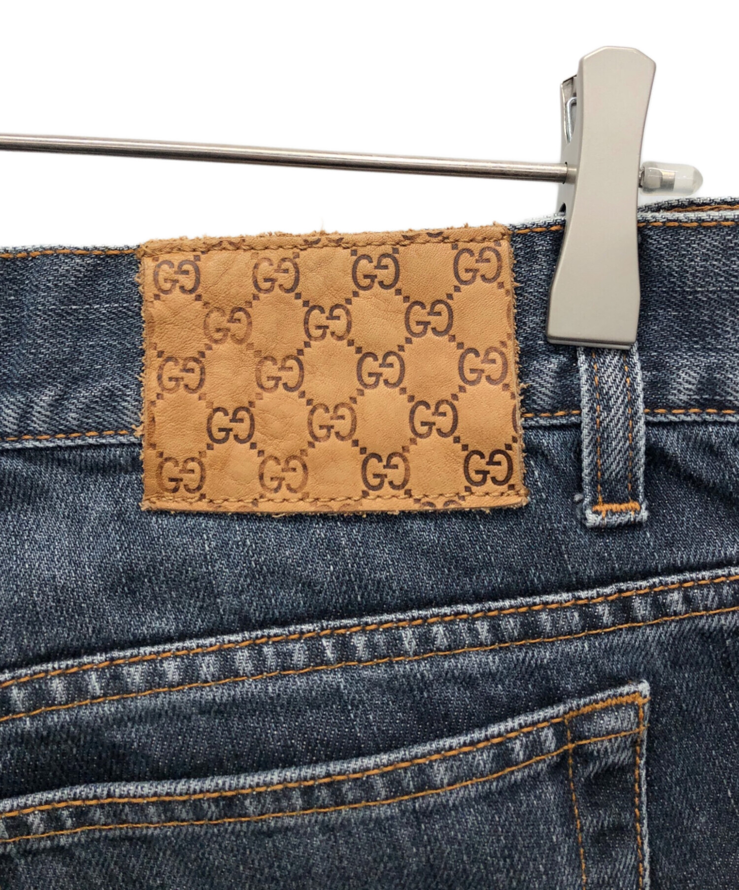 中古・古着通販】GUCCI (グッチ) シェリーラインセルビッチデニム