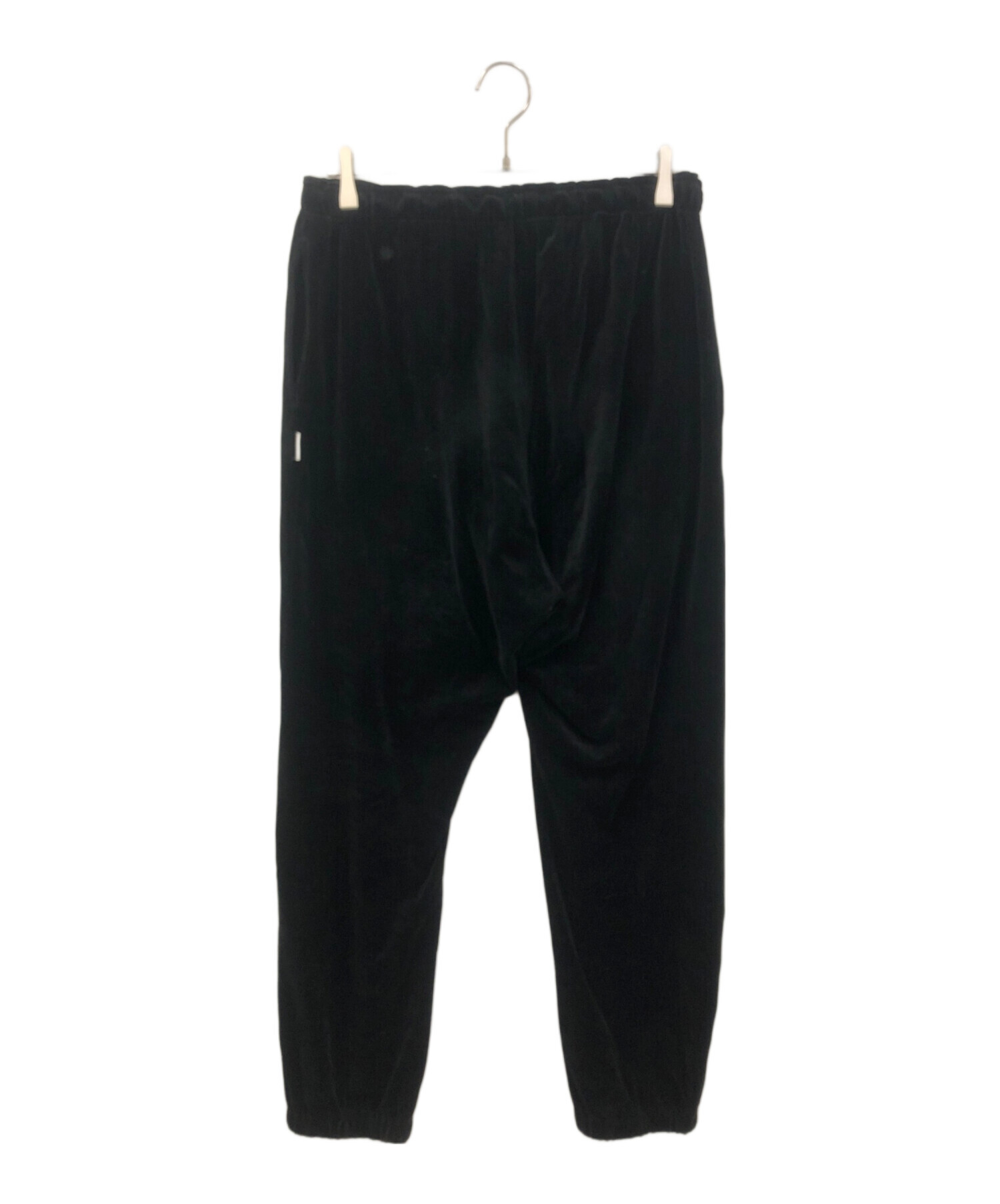 中古・古着通販】TTT MSW (ティー) Velours Easy Pants ブラック 