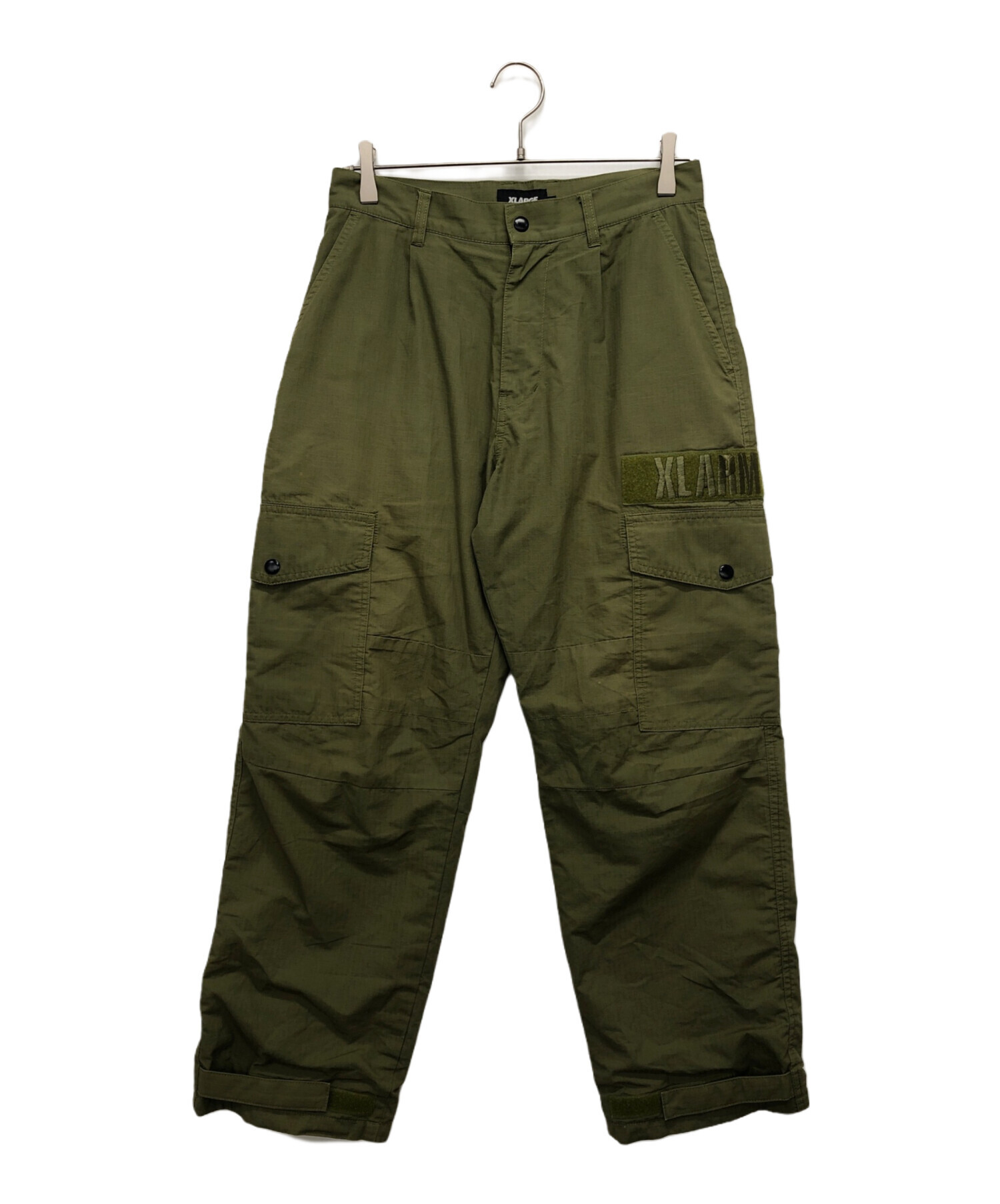 中古・古着通販】X-LARGE (エクストララージ) カーゴパンツ オリーブ 