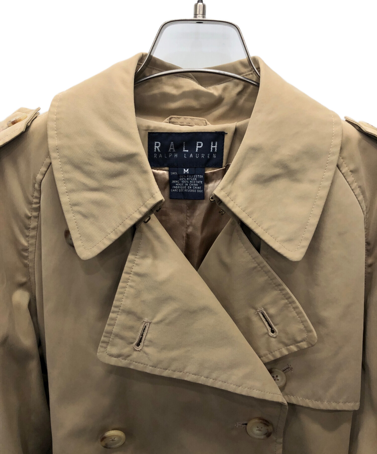 中古・古着通販】RALPH LAUREN (ラルフローレン) トレンチコート