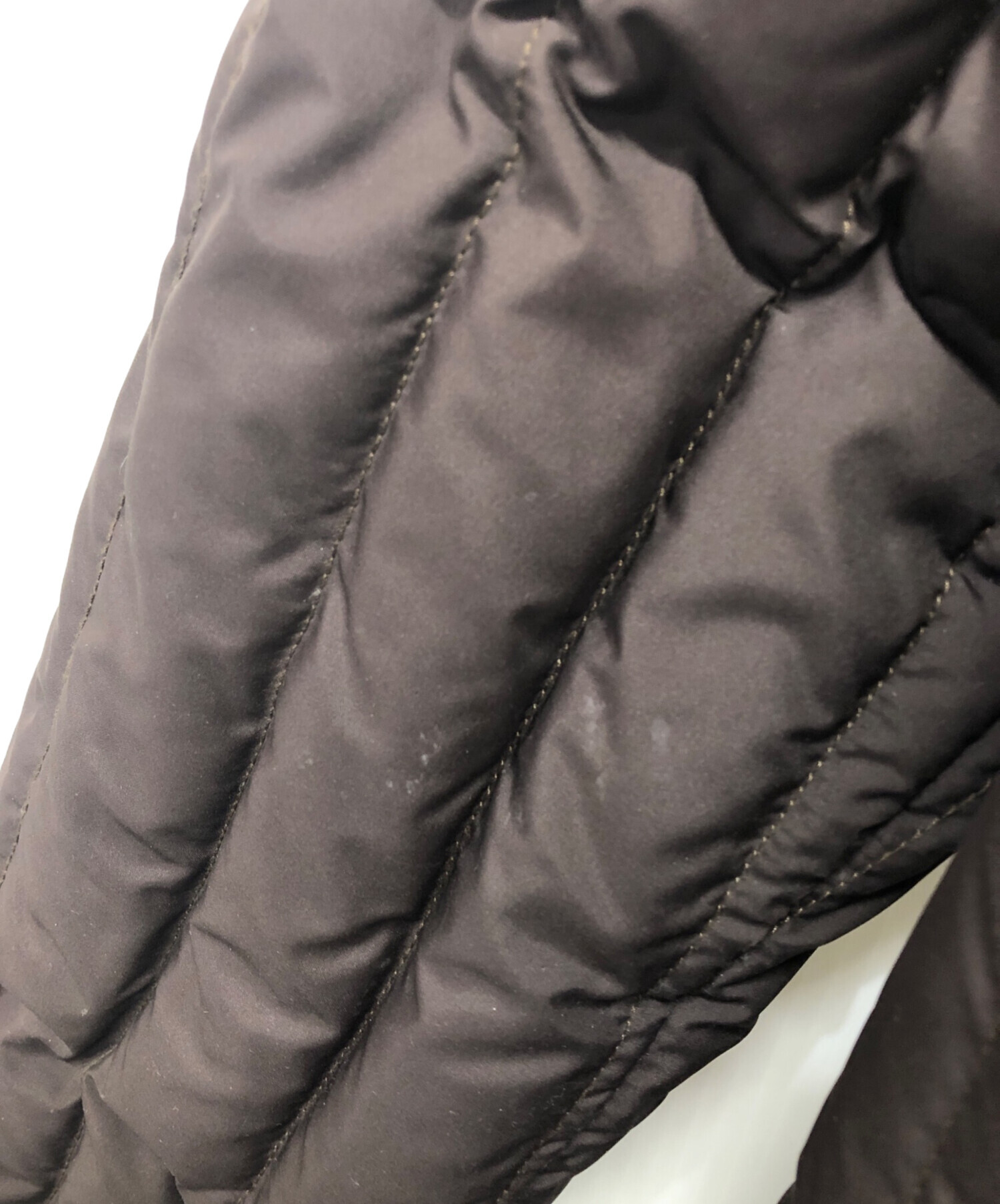 【ハンティングワールド】ダウンコート ファー付き サイズ44 XL 15〜17号 HUNTING WORLD ハンティングワールド ダウンジャケット コート