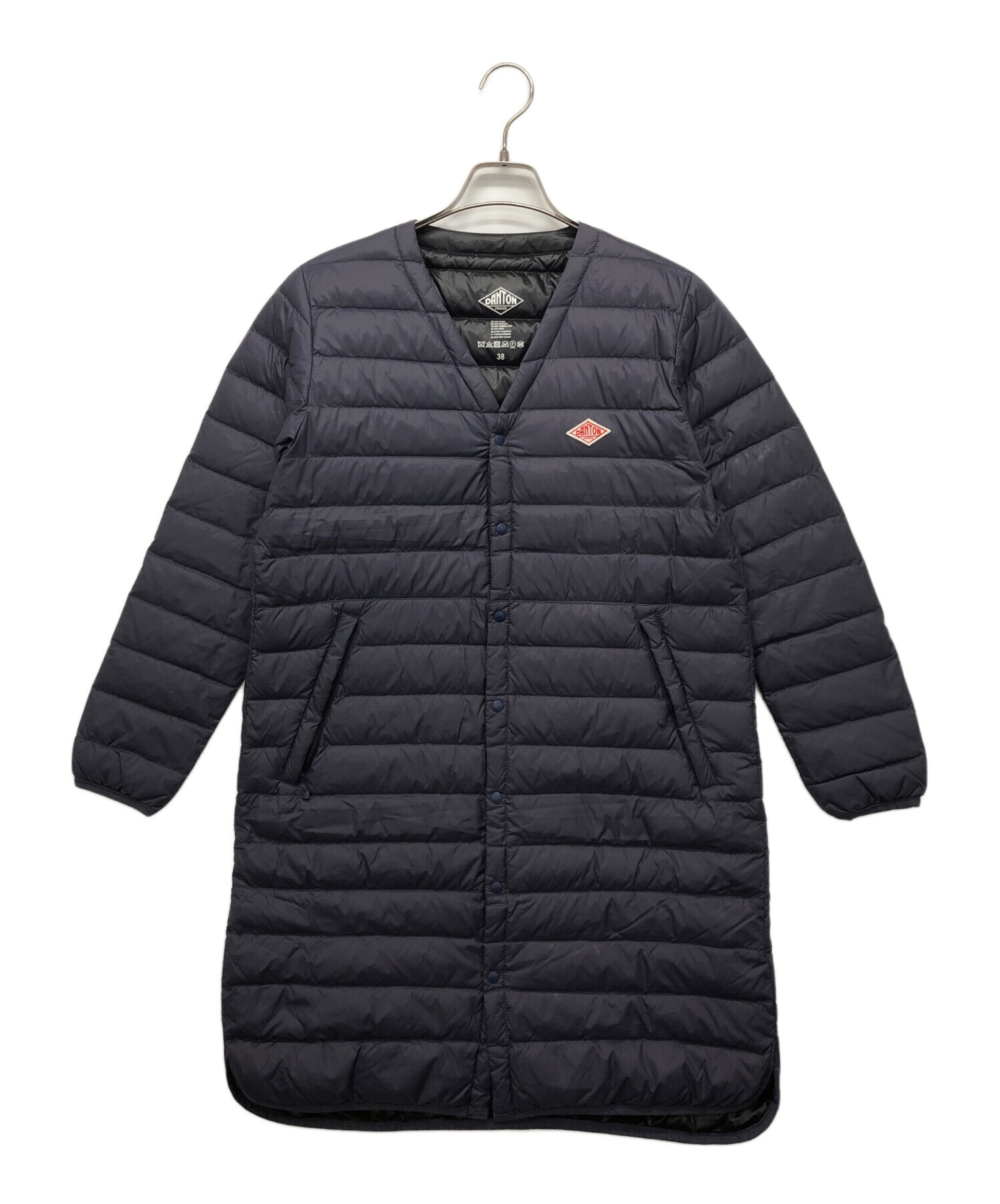 中古・古着通販】DANTON (ダントン) ロングダウンジャケット ネイビー