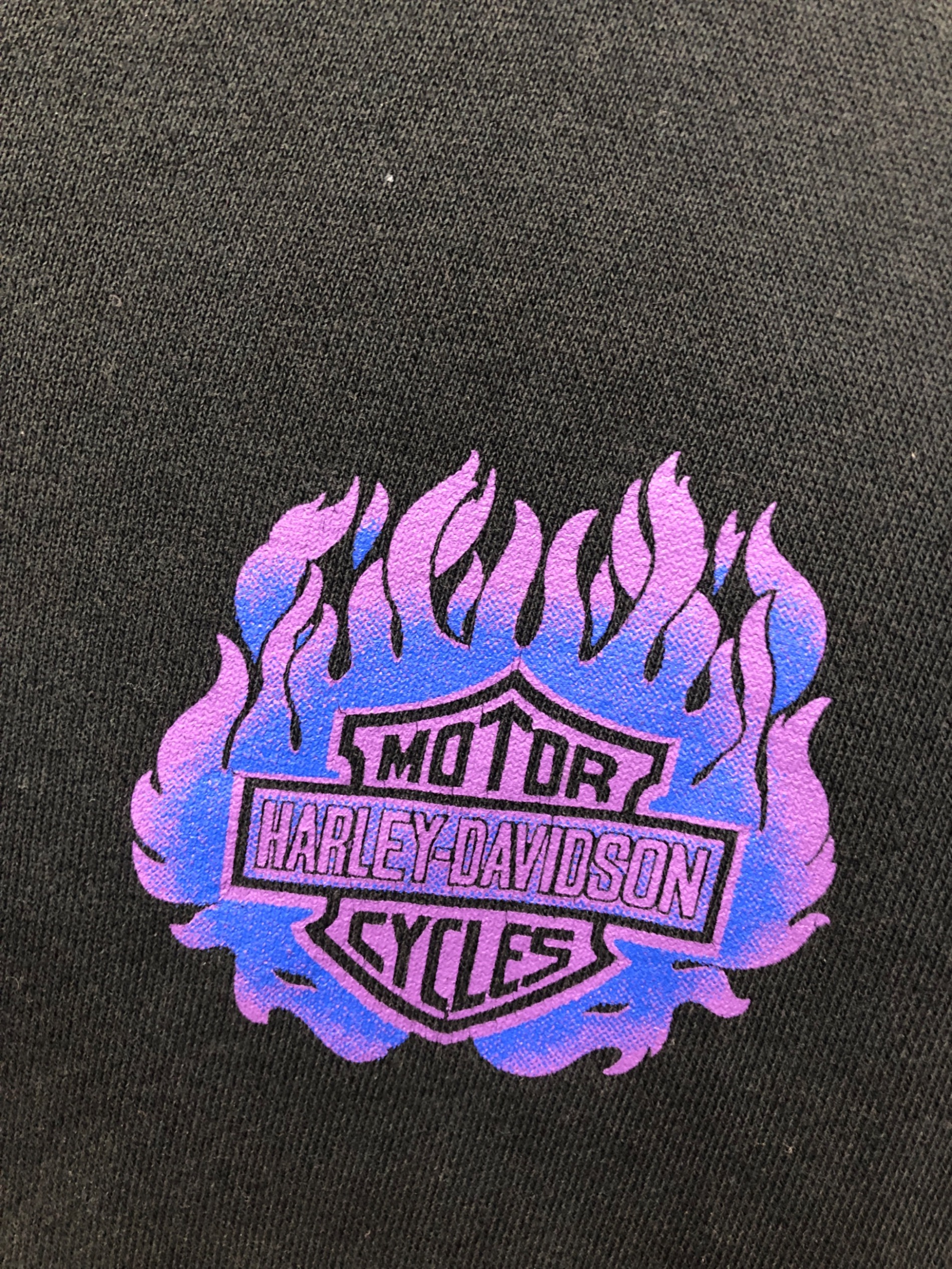 値下げOK Harley-Davidson フレイムプリント スウェット M 中古・古着通販】HARLEY-DAVIDSON (ハーレーダビッドソン