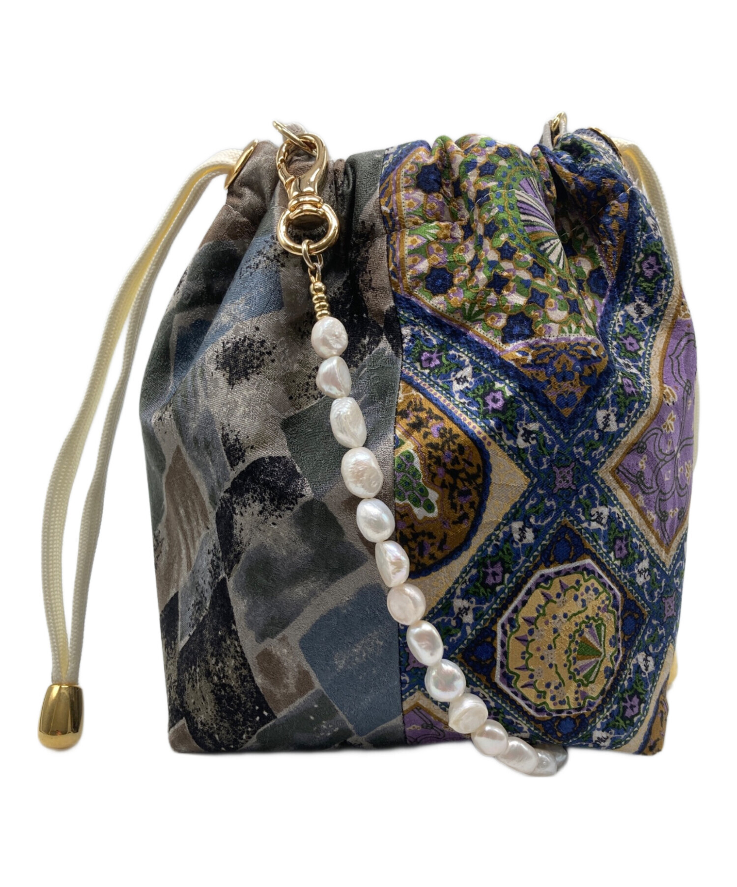 NUIT 巾着バッグ　ヴィンテージ Nuit 巾着バッグ