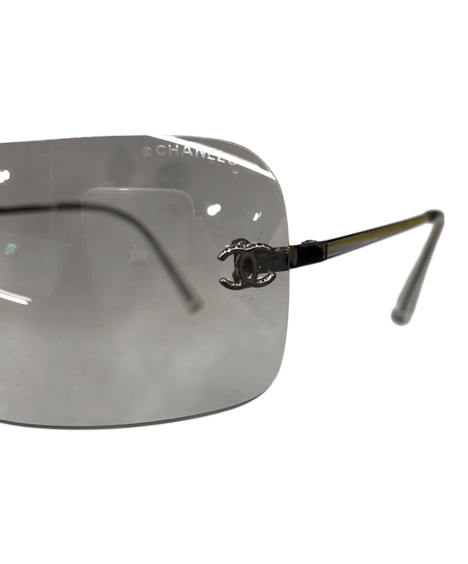 中古・古着通販】CHANEL (シャネル) ココマークリムレスサングラス