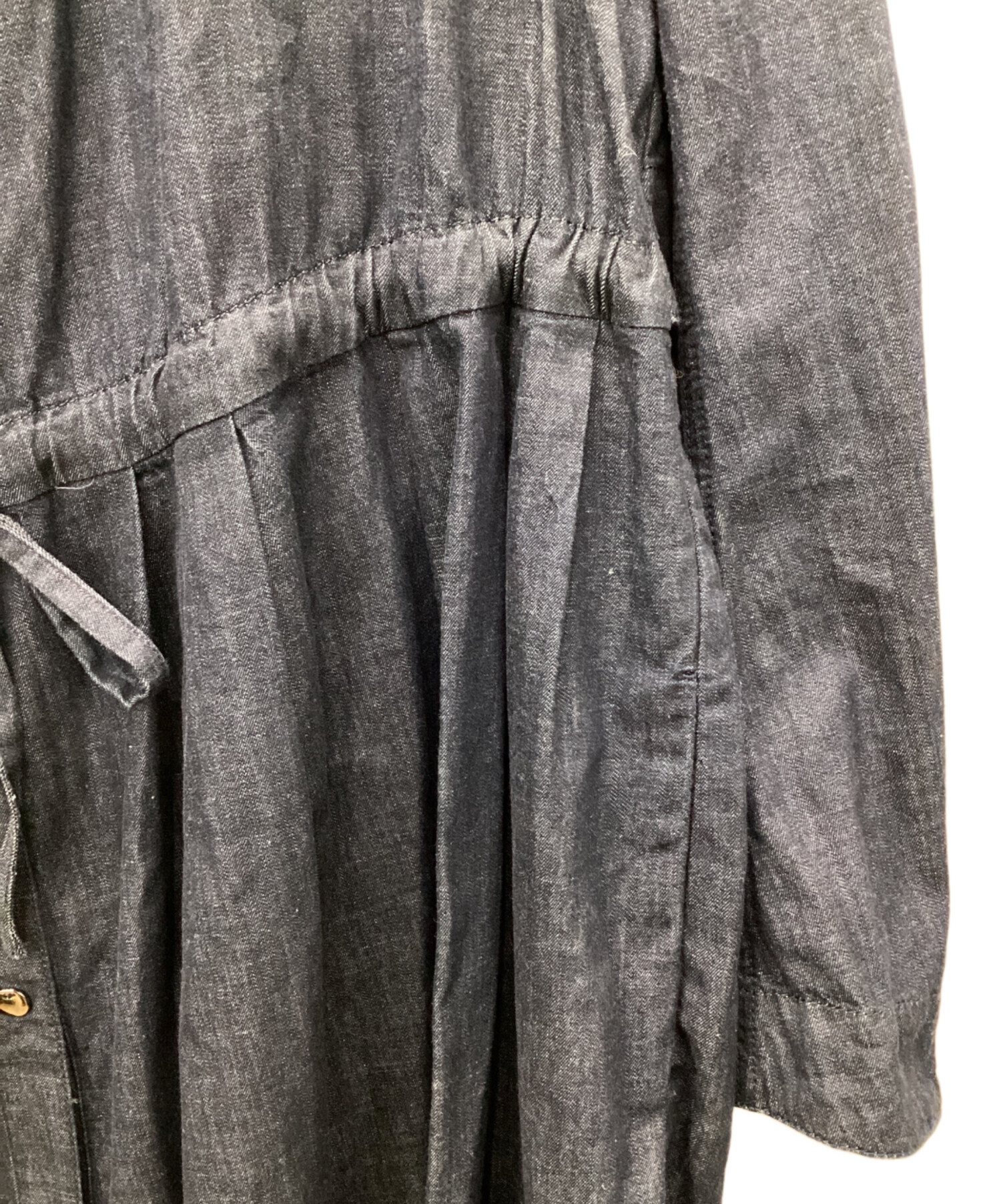 中古・古着通販】MARNI (マルニ) ドローストリングデニムワンピース