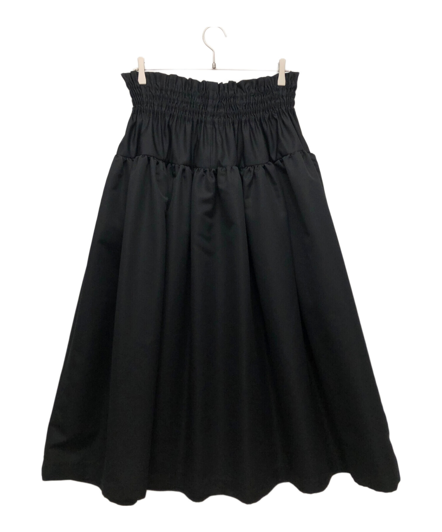 JAN SOLVIE ASSEMBLY タフタシャーリングスカート JAN SOLVIE ASSEMBLY タフタシャーリングスカート