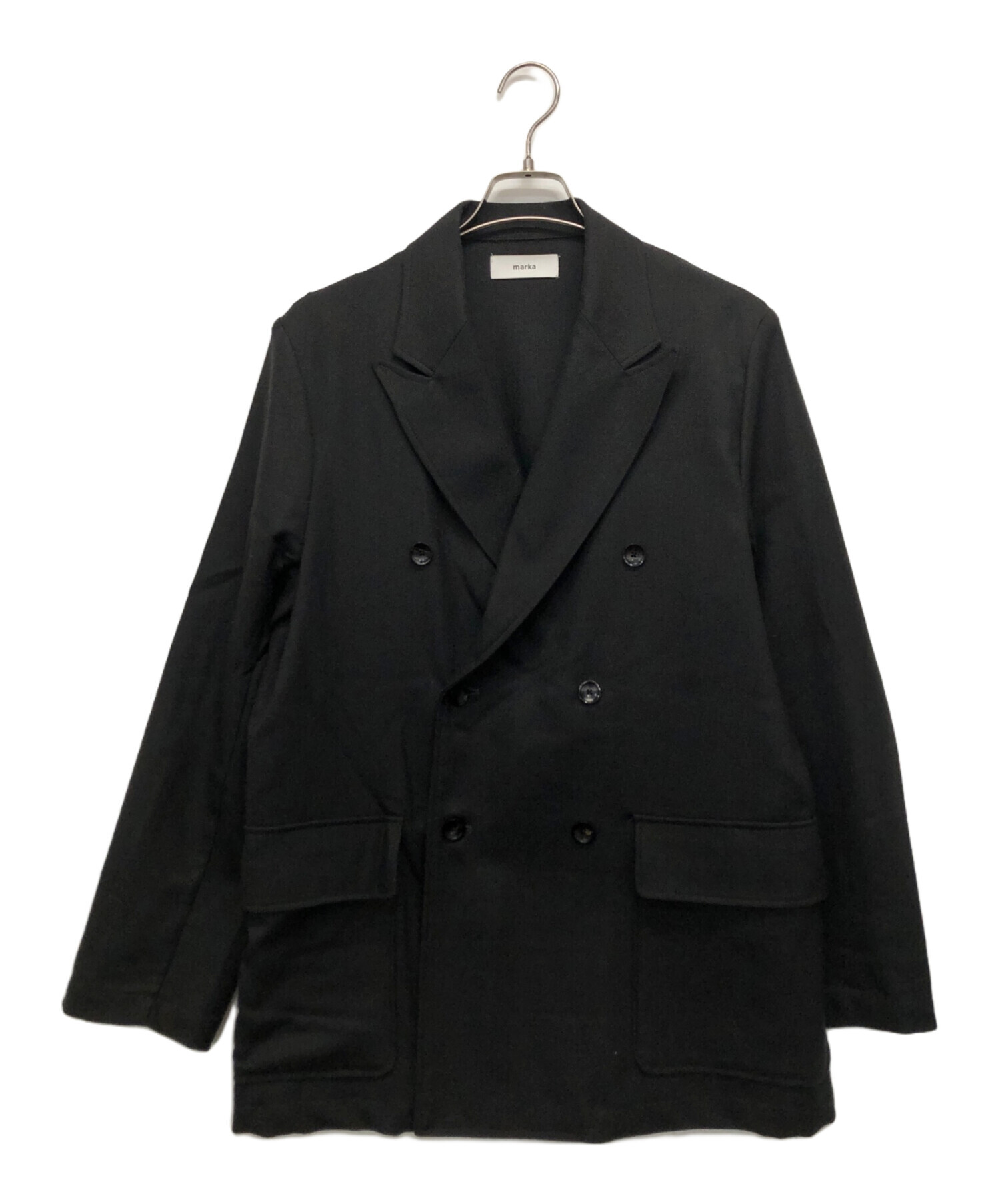 中古・古着通販】MARKA (マーカ) W.B SHIRT JACKET ブラック サイズ:M