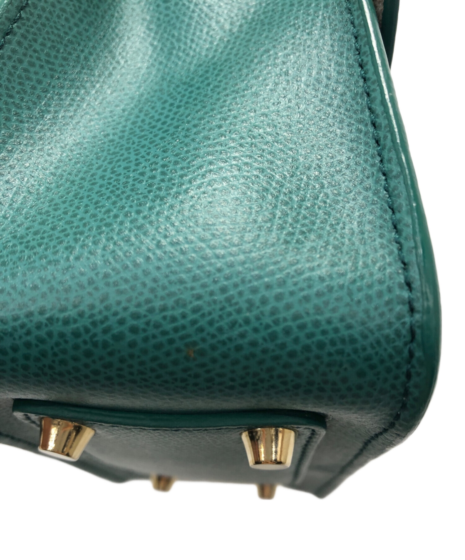 FURLA フルラ ショルダーバッグ - 緑系 【古着】【中古】 中古・古着通販】FURLA (フルラ) ショルダーバッグ グリーン｜ブランド