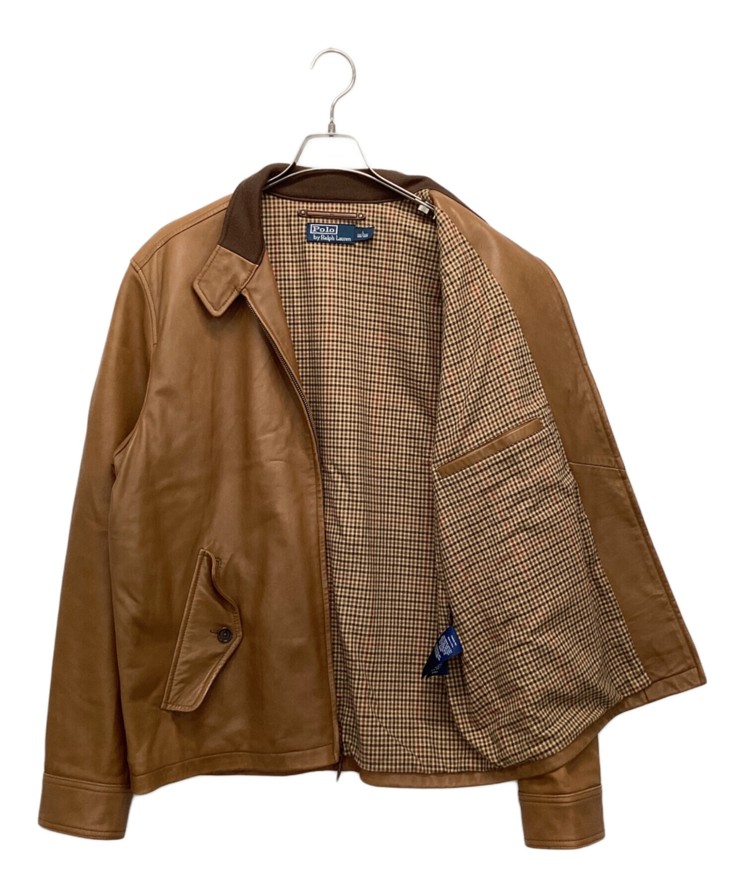 中古・古着通販】POLO RALPH LAUREN (ポロ・ラルフローレン) レザー 