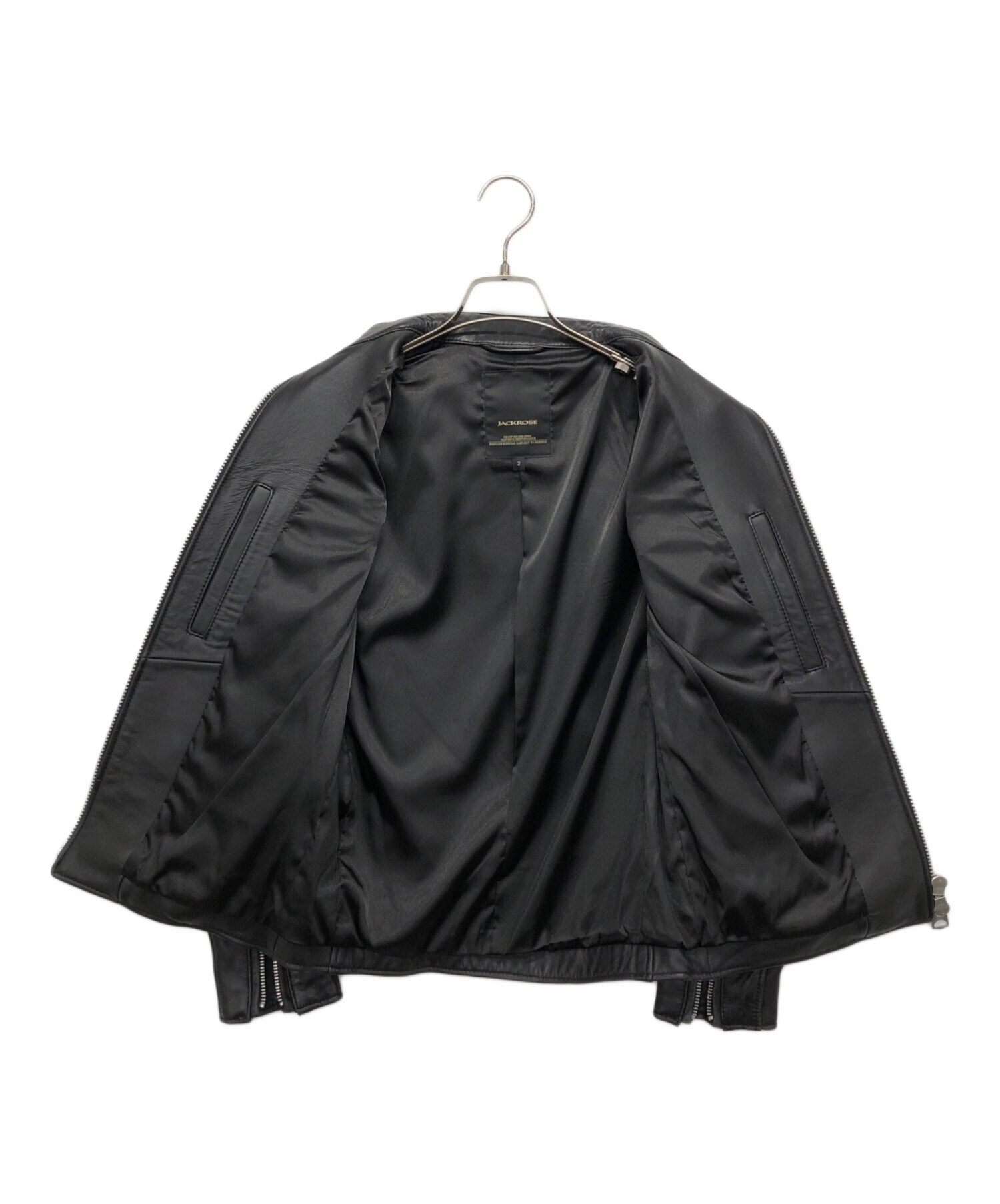 中古・古着通販】JACKROSE (ジャックローズ) ラムレザーシングル