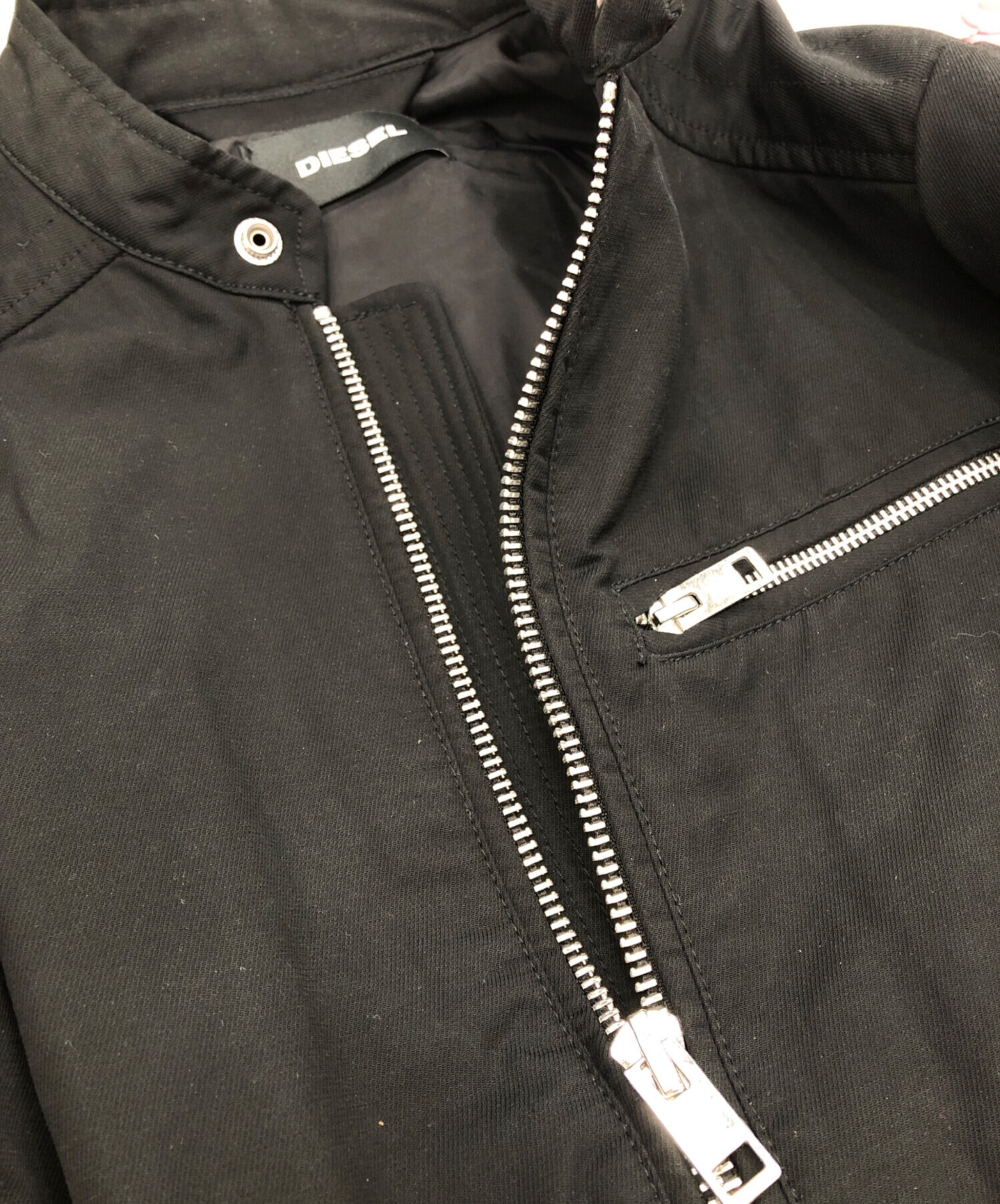 中古・古着通販】DIESEL (ディーゼル) コットンシングルライダース 