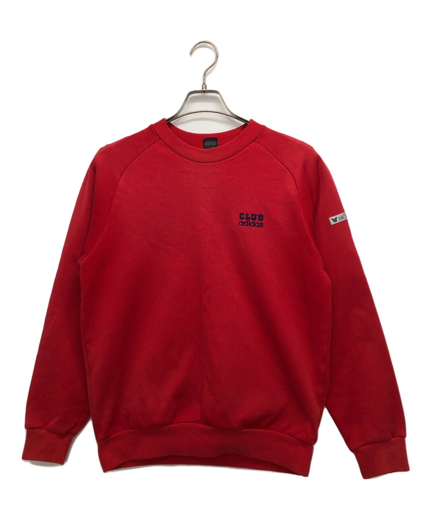 中古・古着通販】CLUB adidas (クラブ アディダス) 80s刺繍ラグラン 