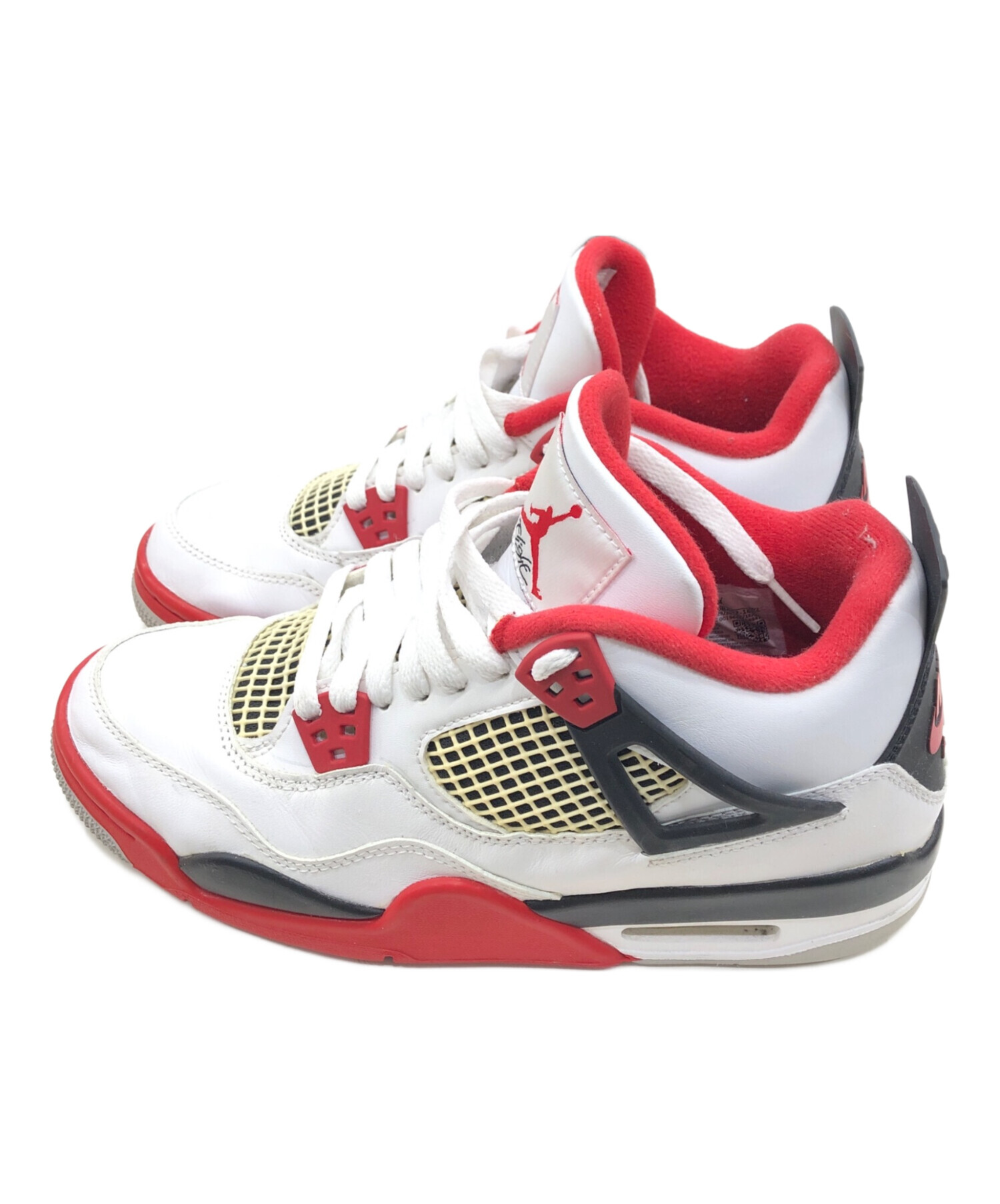 中古・古着通販】NIKE (ナイキ) AIR JORDAN 4 RETRO GS Fire Red 