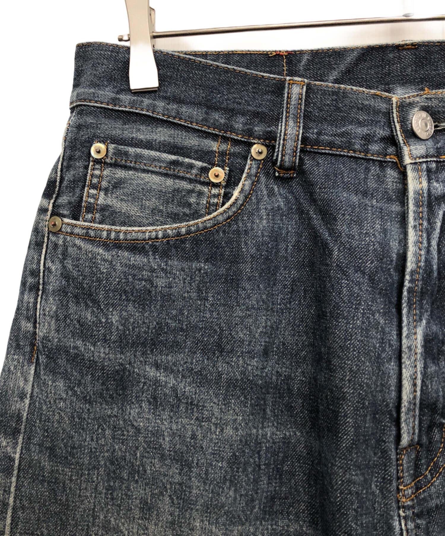 中古・古着通販】JIL SANDER (ジルサンダー) デニムパンツ インディゴ