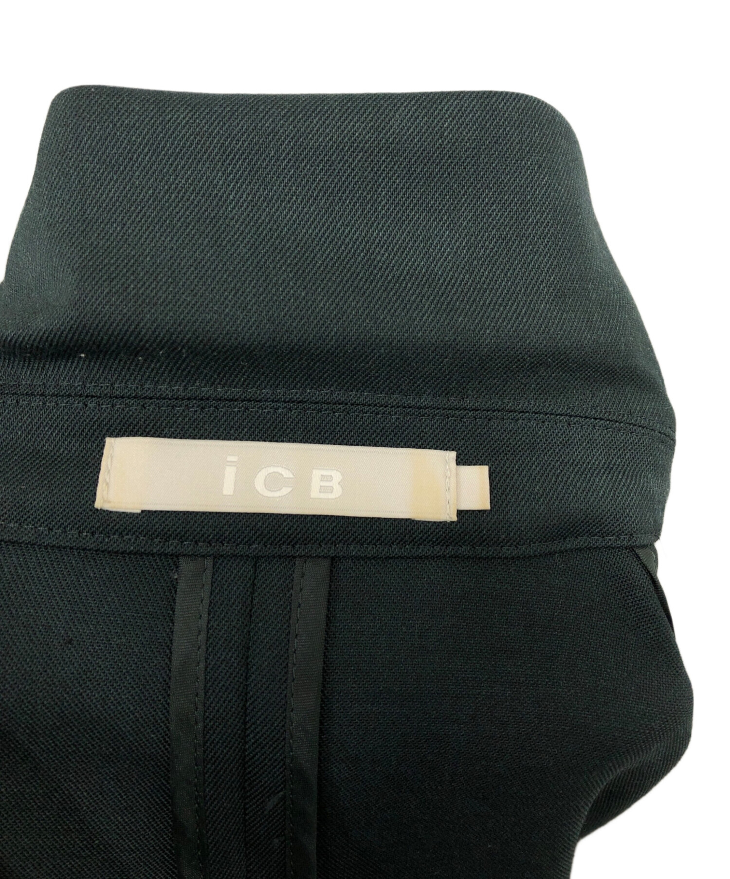 中古・古着通販】icB (アイシービー) ダブルジャケット グリーン