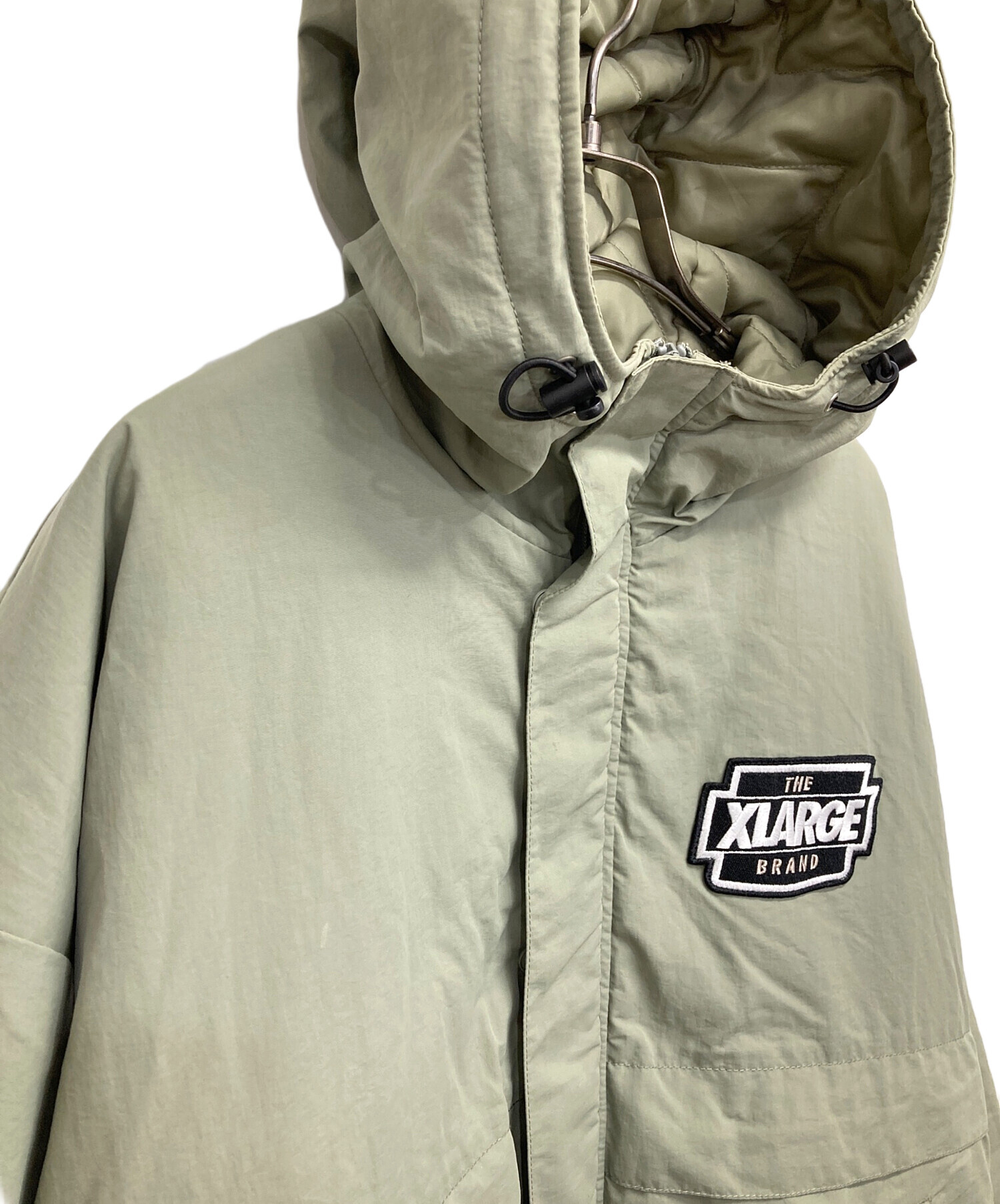 中古・古着通販】X-LARGE (エクストララージ) NYLON PUFFER JACKET