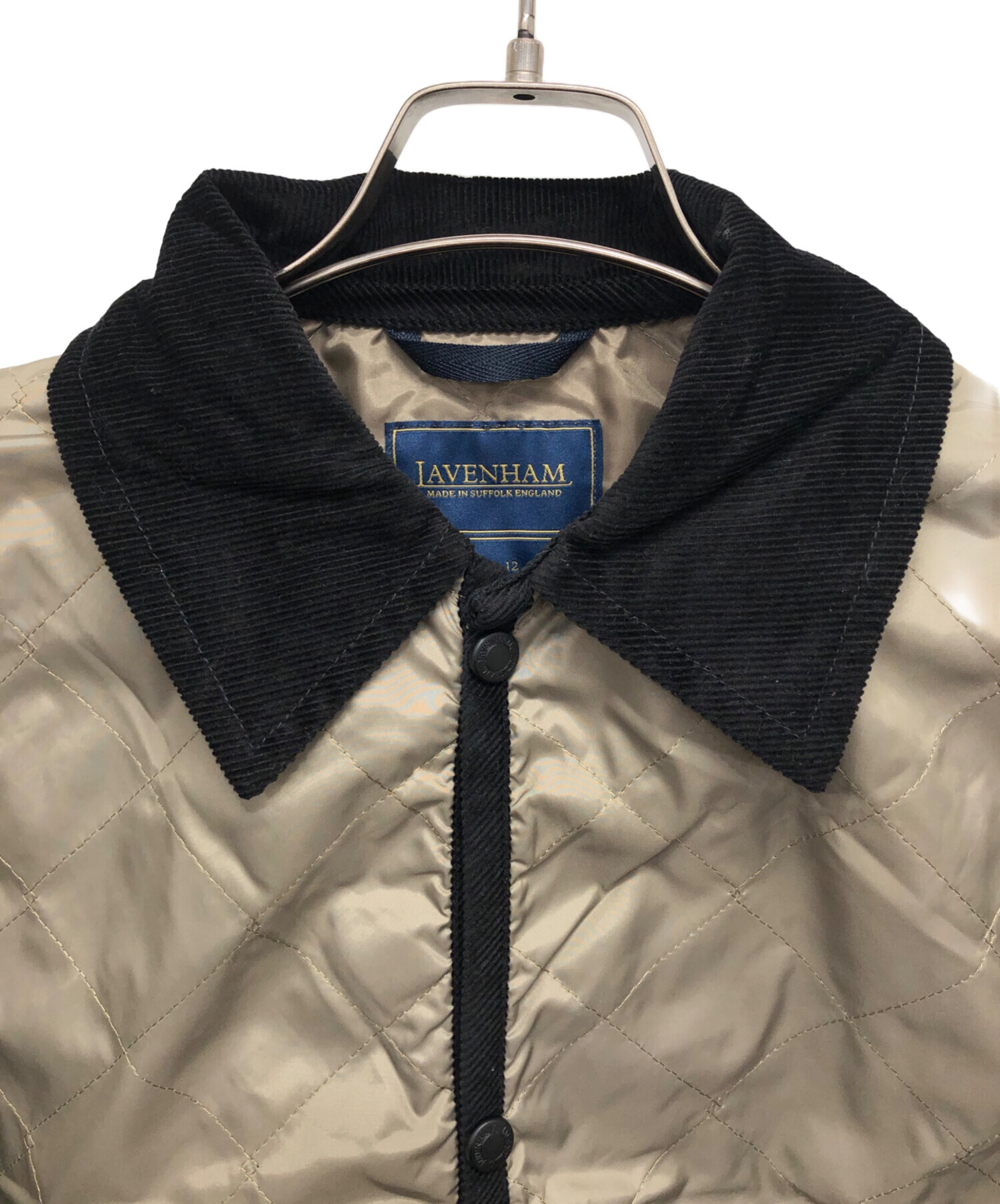 新品】LAVENHAM ライトウェイト Aライン キルティング ジャケット 
