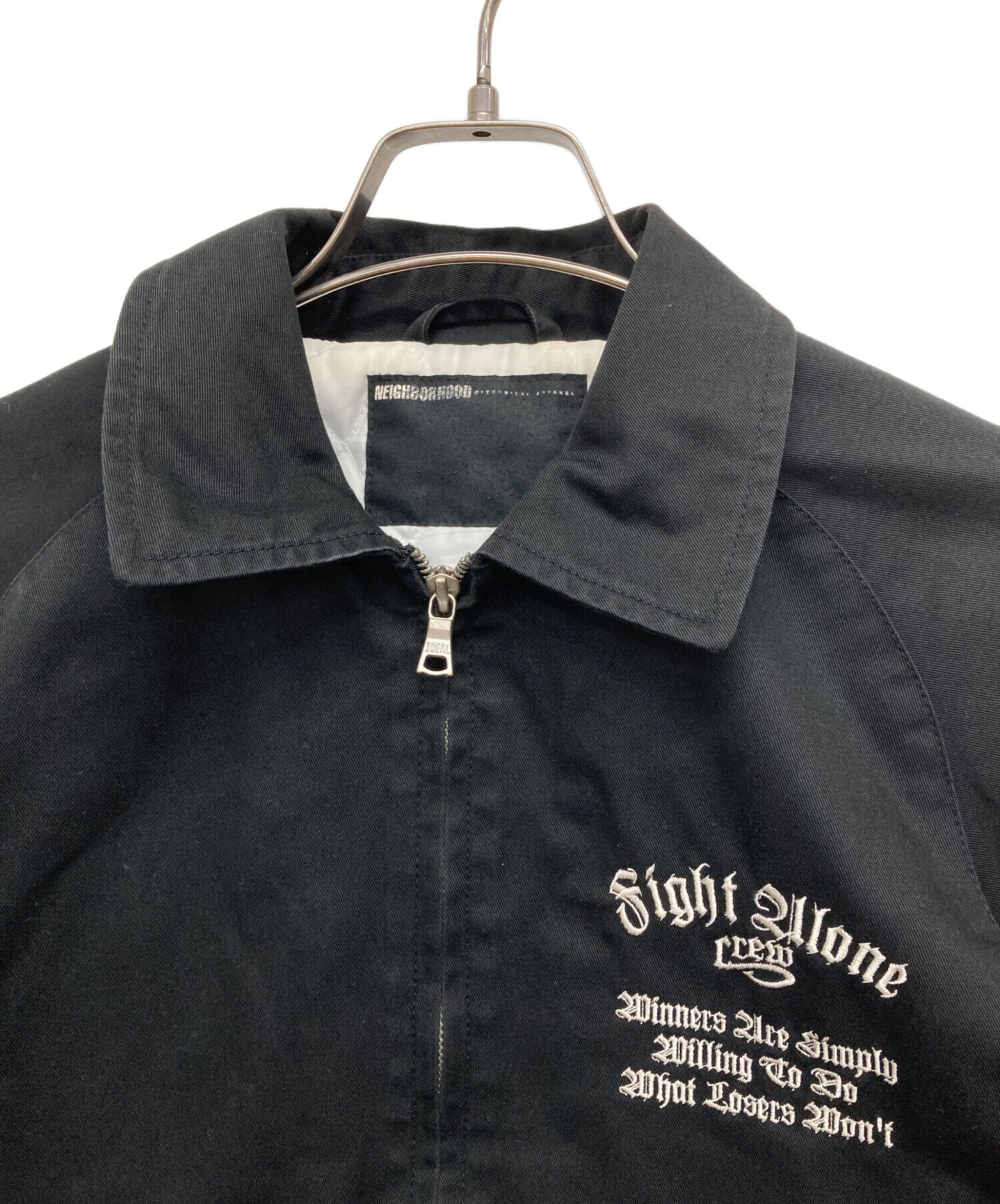 NEIGHBORHOOD ネイバーフッド ドリズラージャケット ブラック 中古・古着通販】NEIGHBORHOOD (ネイバーフッド) ドリズラージャケット