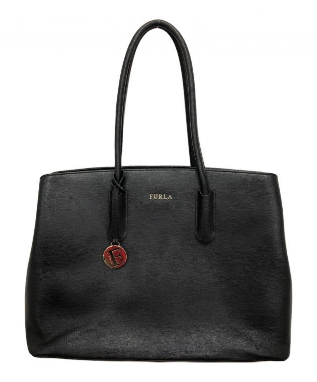 中古・古着通販】FURLA (フルラ) テッサトートバッグ ブラック