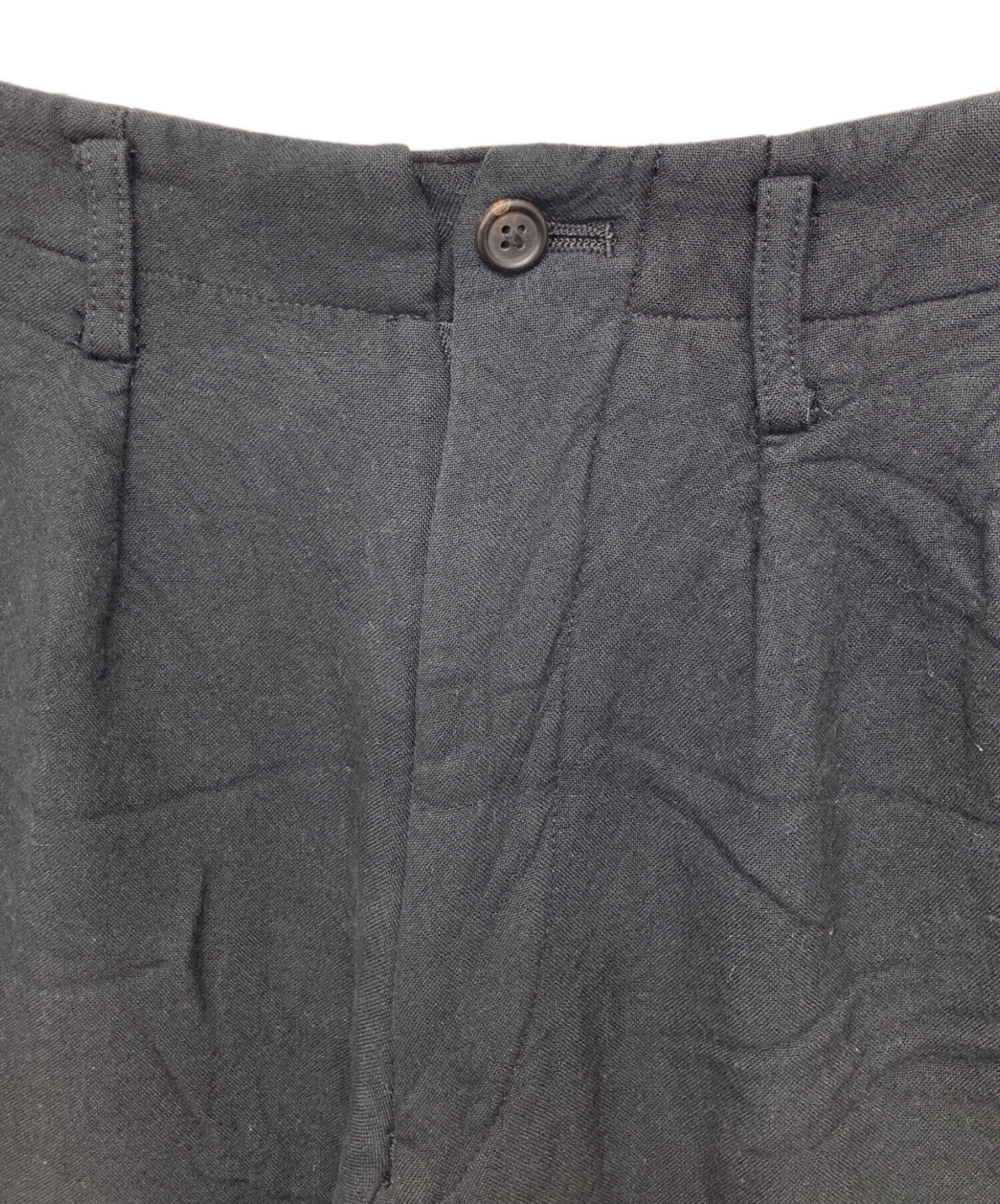 3日間限定価格　90s Y’s for men スラックス　キュプラ 中古・古着通販】Y'S for men (ワイズフォーメン) 二重折りスラックス