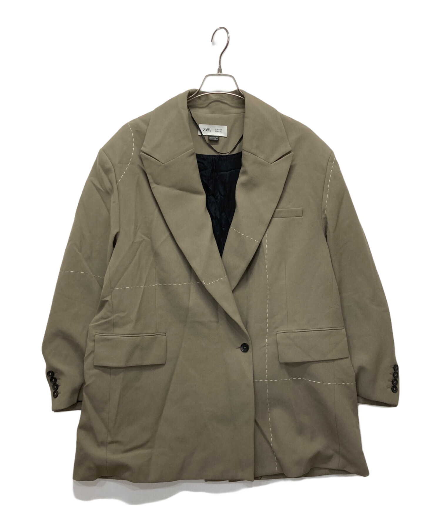 ZARA MAISONSPECIAL オーバーサイズブレザー 中古・古着通販】ZARA (ザラ) MAISON SPECIAL (メゾンスペシャル