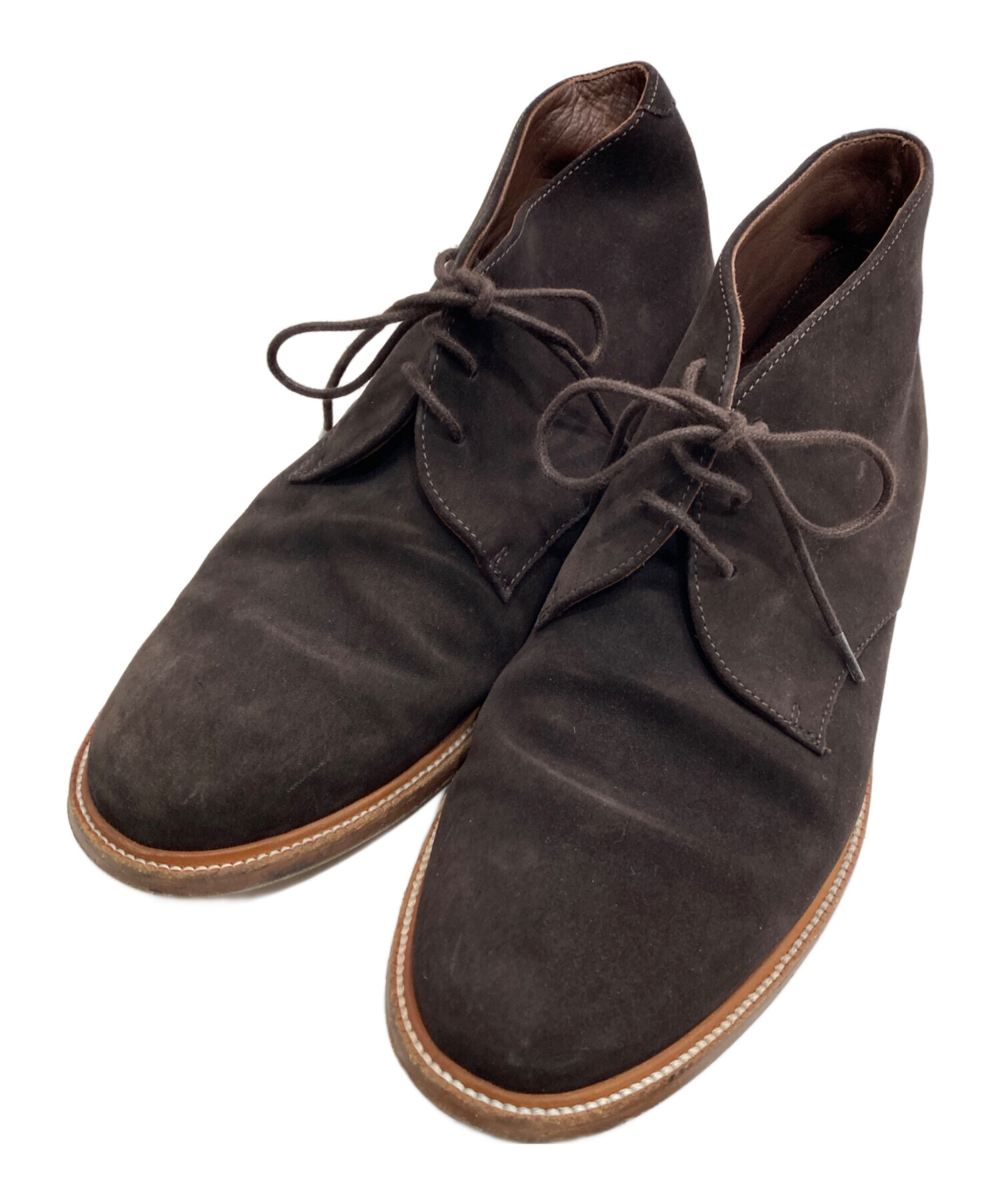 中古・古着通販】A.P.C. (アーペーセー) デザートブーツ ブラウン 