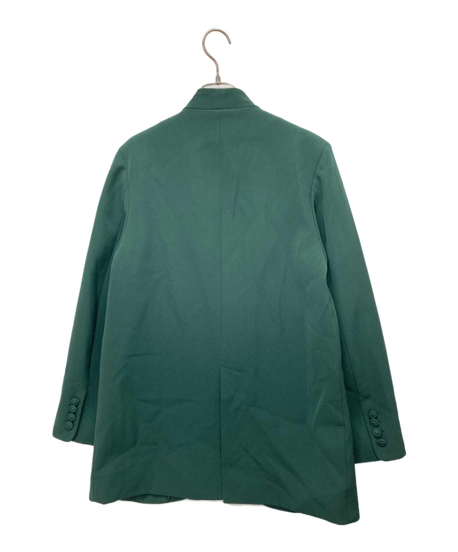 中古・古着通販】Ameri (アメリ) ESSENTIAL CURVE COLLAR JACKET