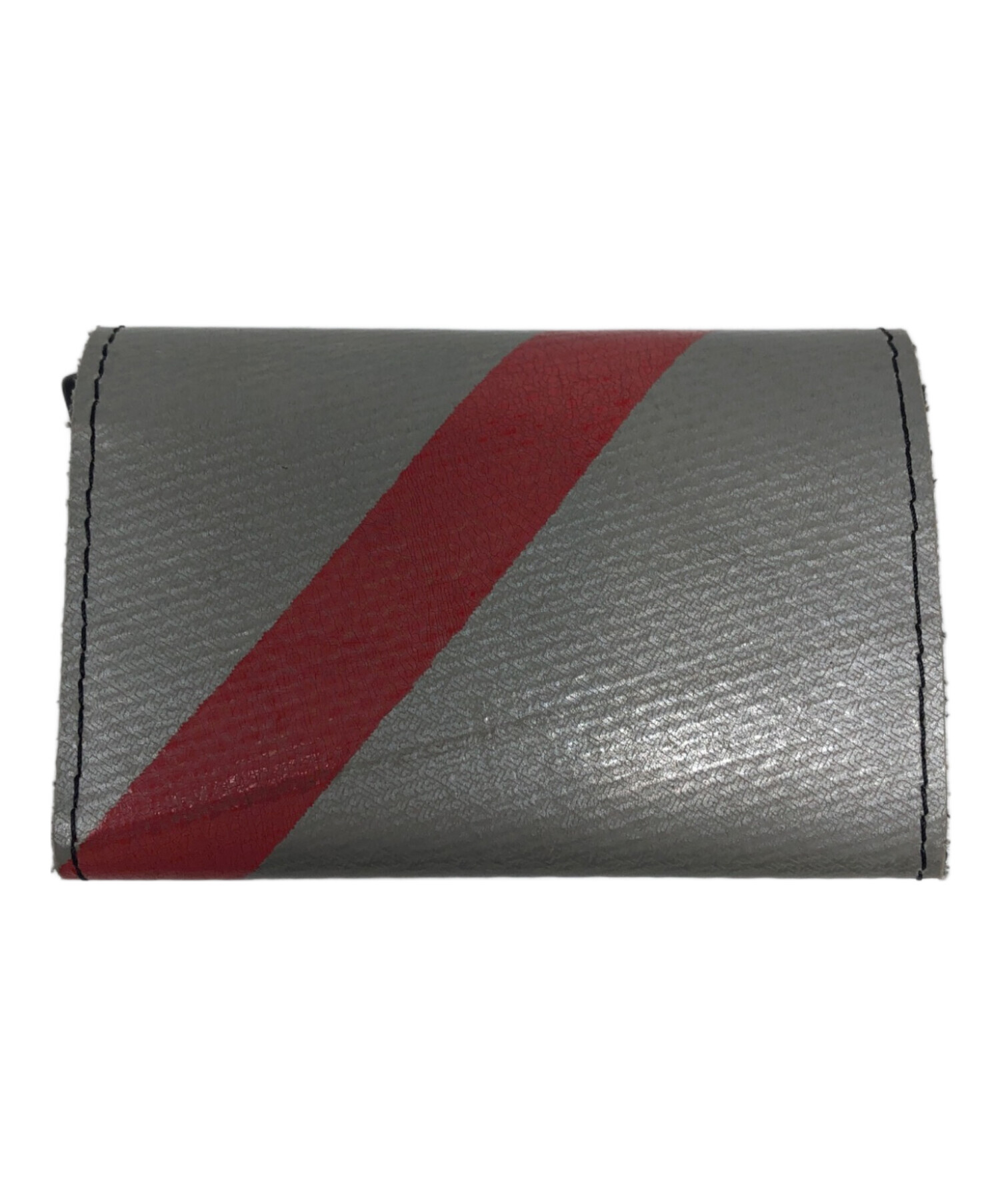 FREITAG フライターグ カードケース グレー 財布 FREITAG・実寸: タテ