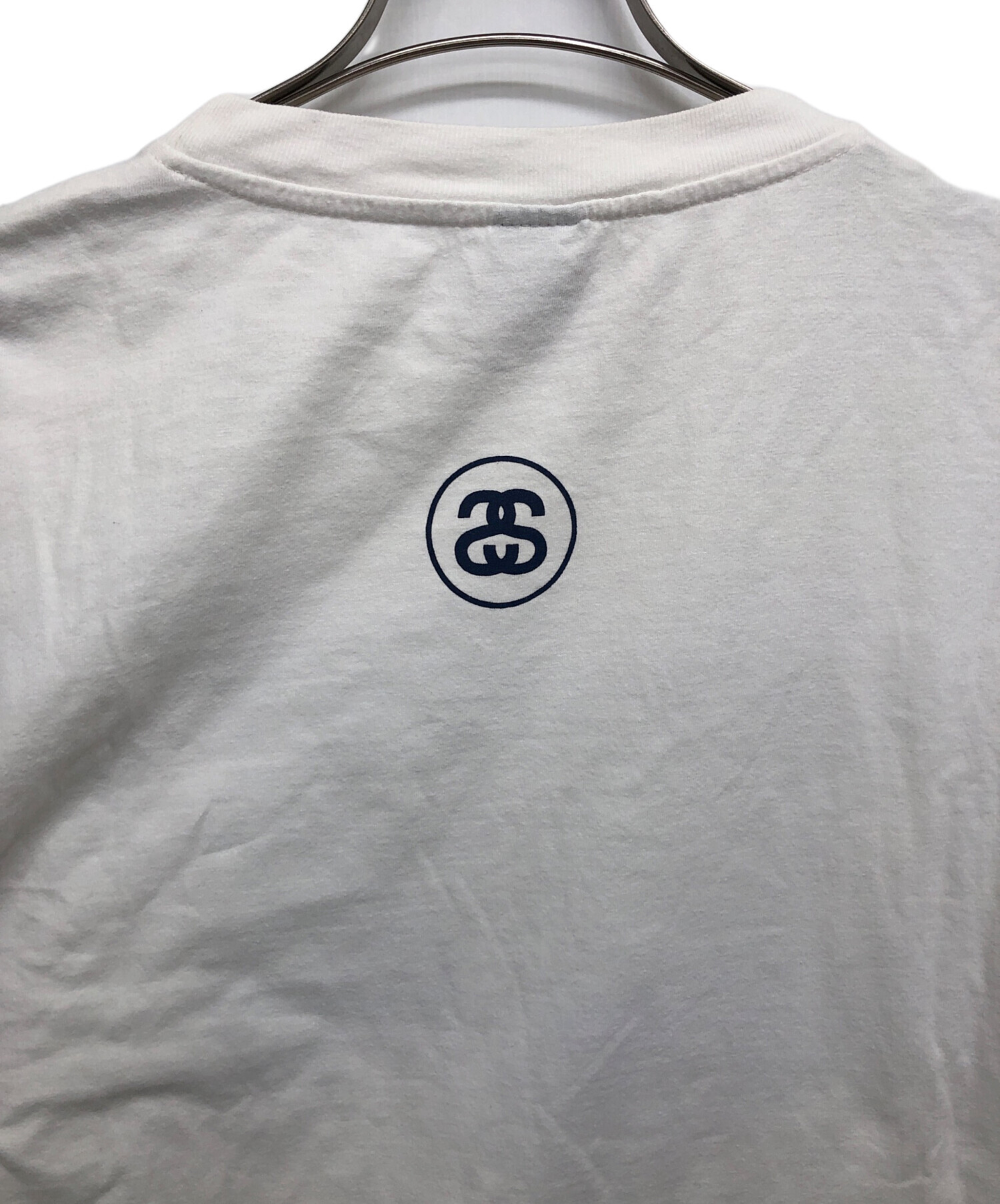 中古・古着通販】stussy (ステューシー) N4プリントTシャツ ホワイト 