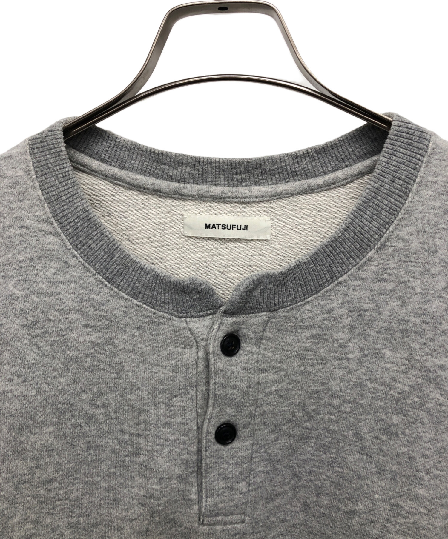 中古・古着通販】MATSUFUJI (マツフジ) ヘンリーネックスウェット