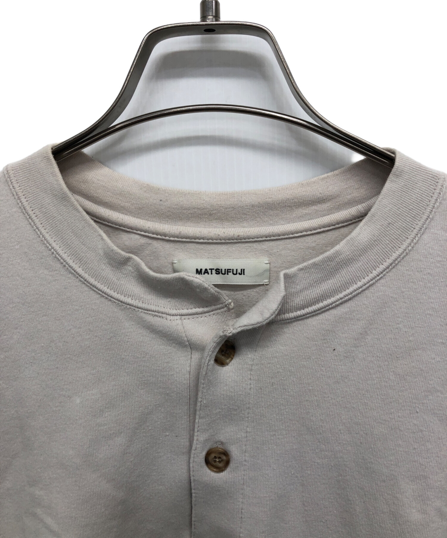 中古・古着通販】MATSUFUJI (マツフジ) Henry Neck Sweat Shirt 
