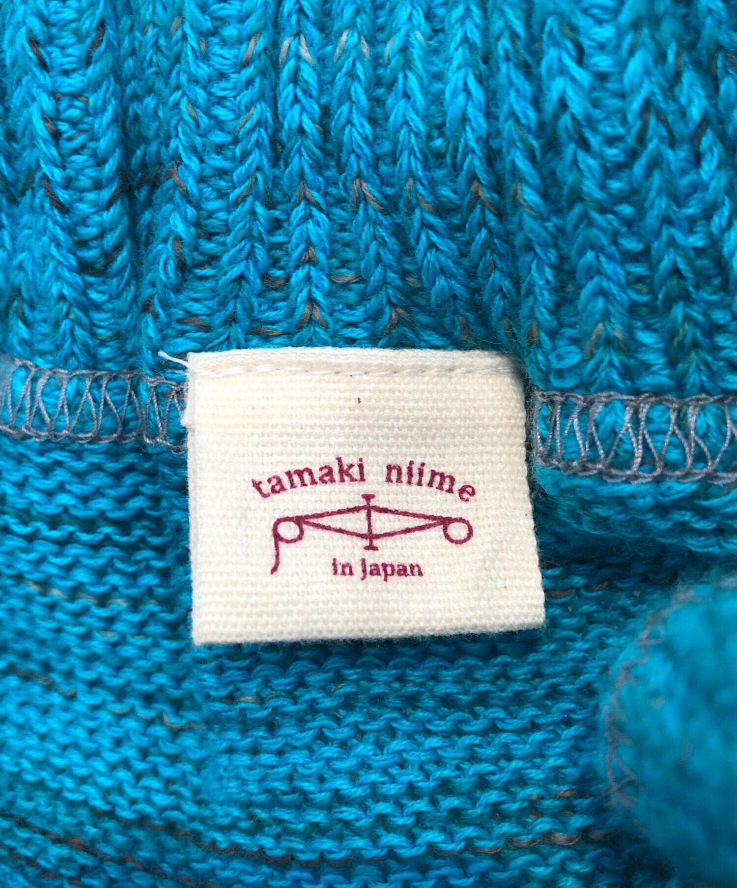 新品　タマキニイメ　ニットパンツ 中古・古着通販】tamaki niime (タマキ ニイメ) ニットパンツ グリーン