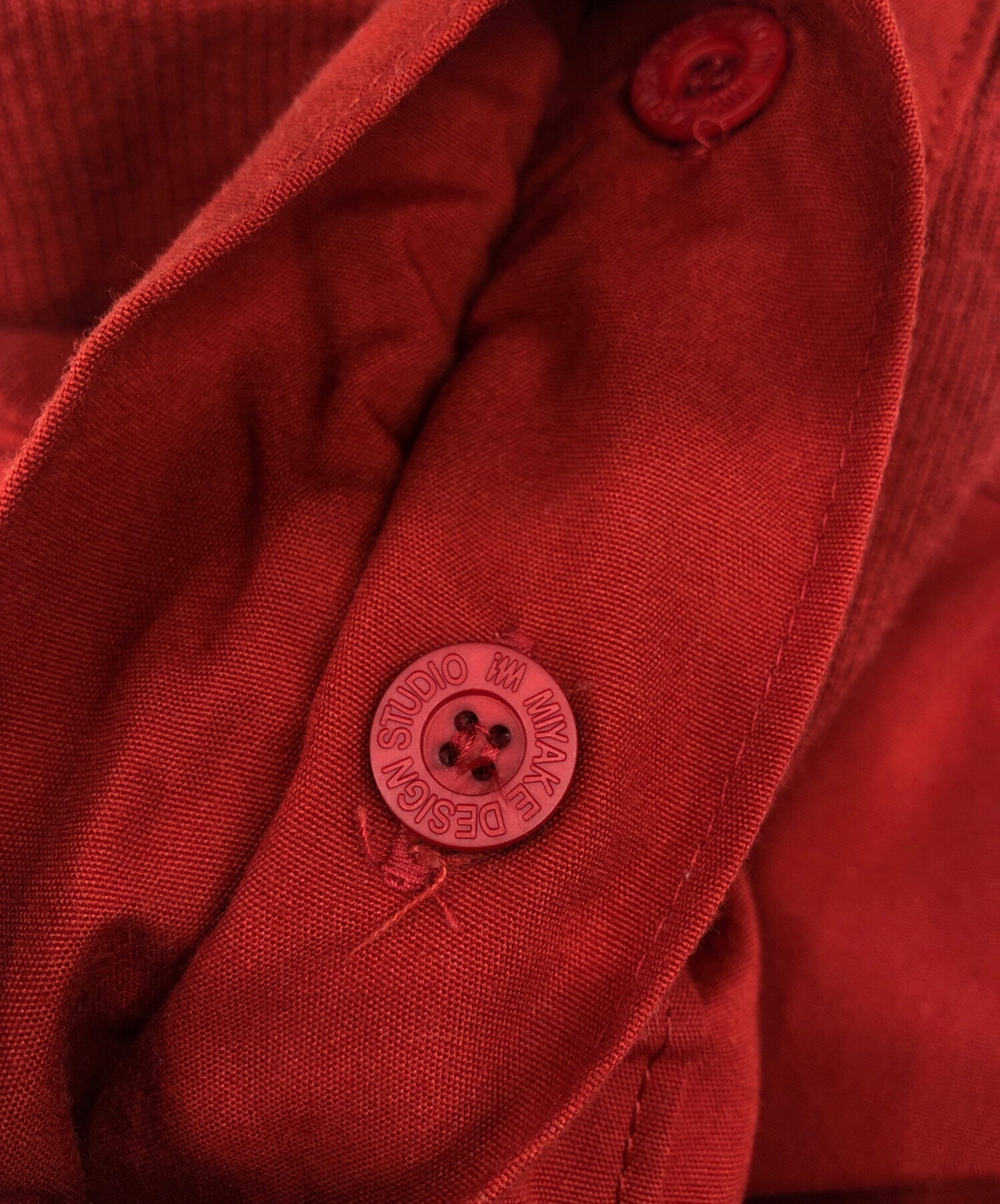 ISSEY MIYAKE Design Studio コート イッセイミヤケISSEY MIYAKE カシミヤ混ウール折り返しデザイン