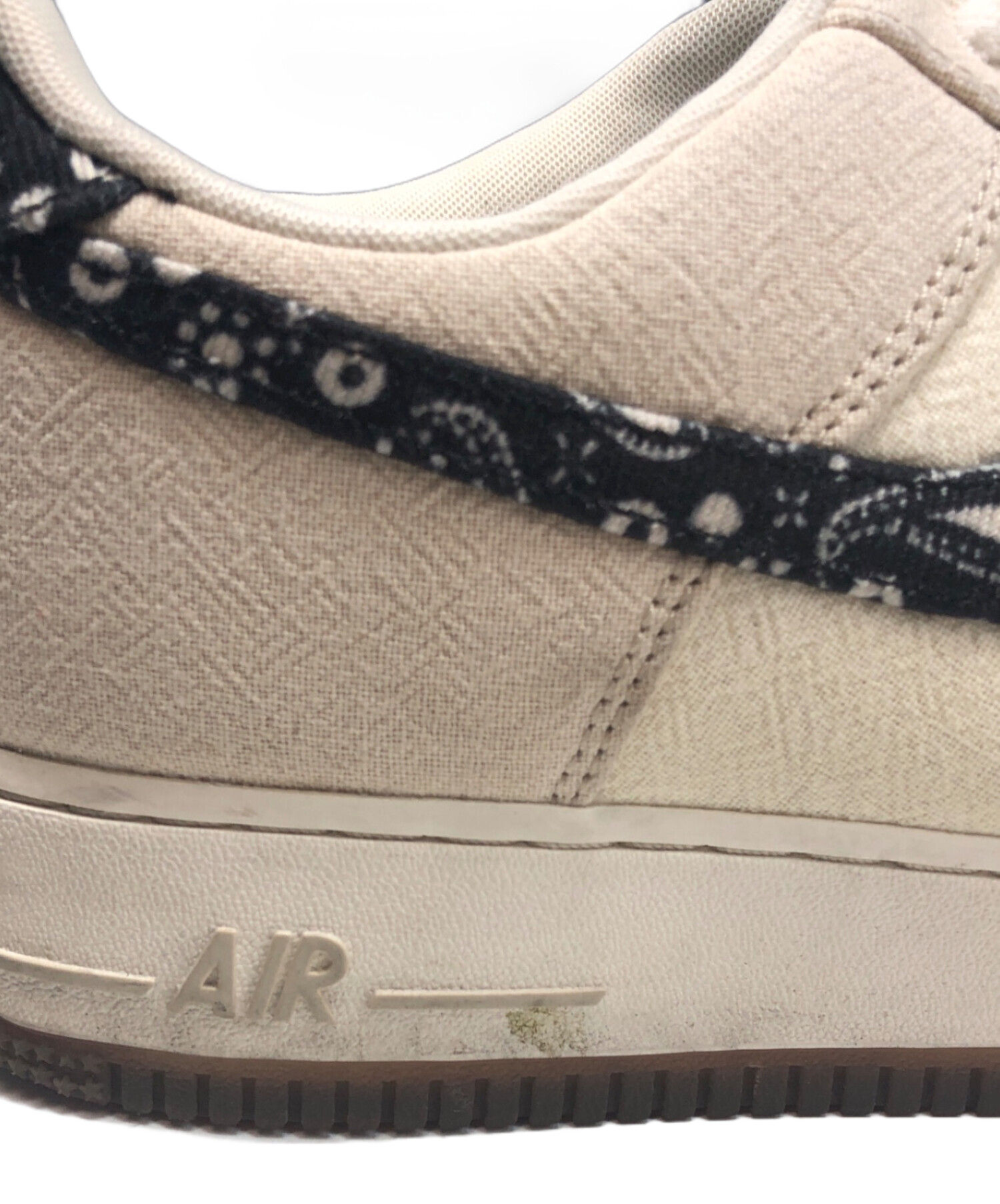 中古・古着通販】NIKE (ナイキ) AIR FORCE 1 07 LV8 Paisley/ベージュ 