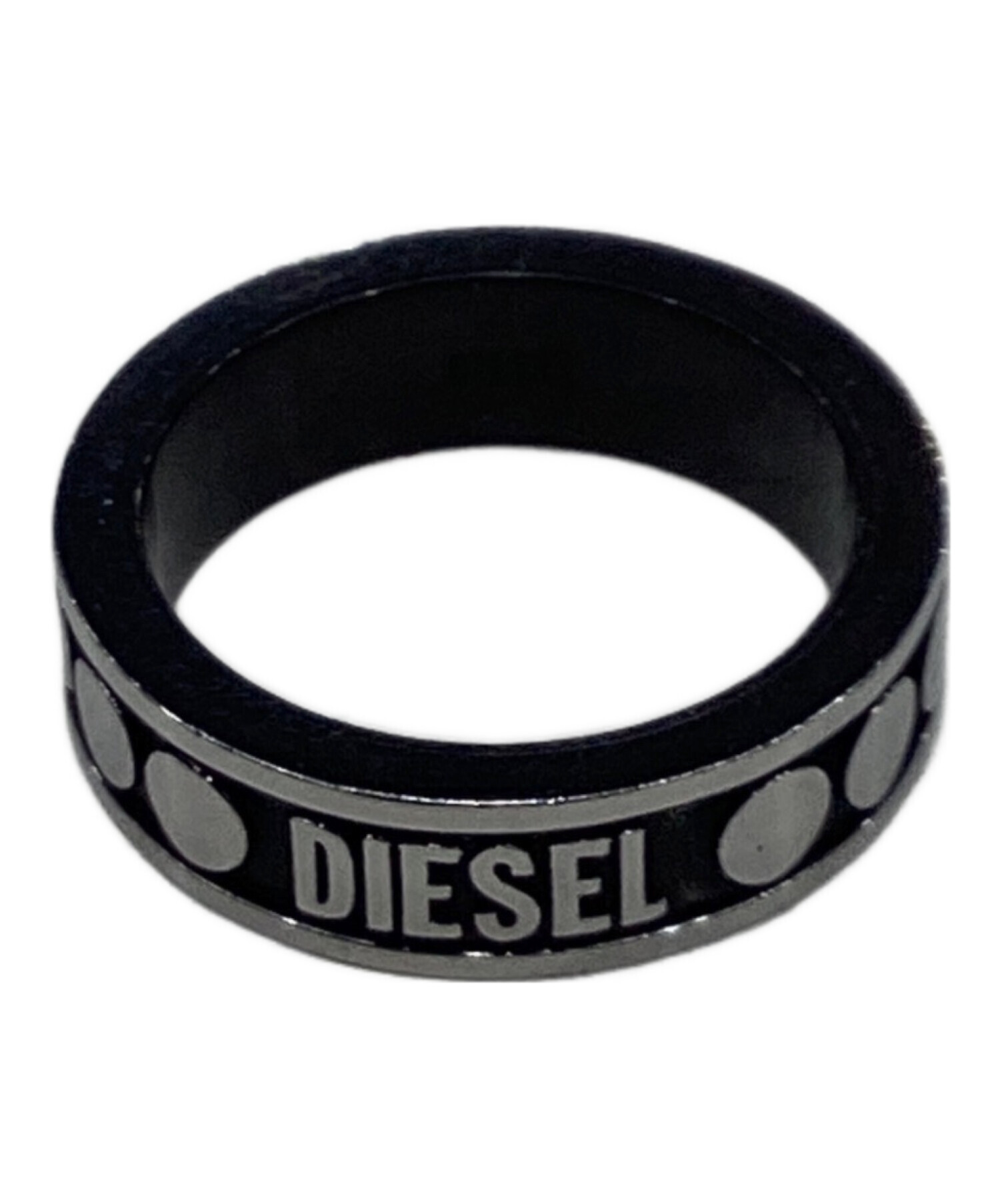 中古・古着通販】DIESEL (ディーゼル) ダブルリング/RING ブラック 