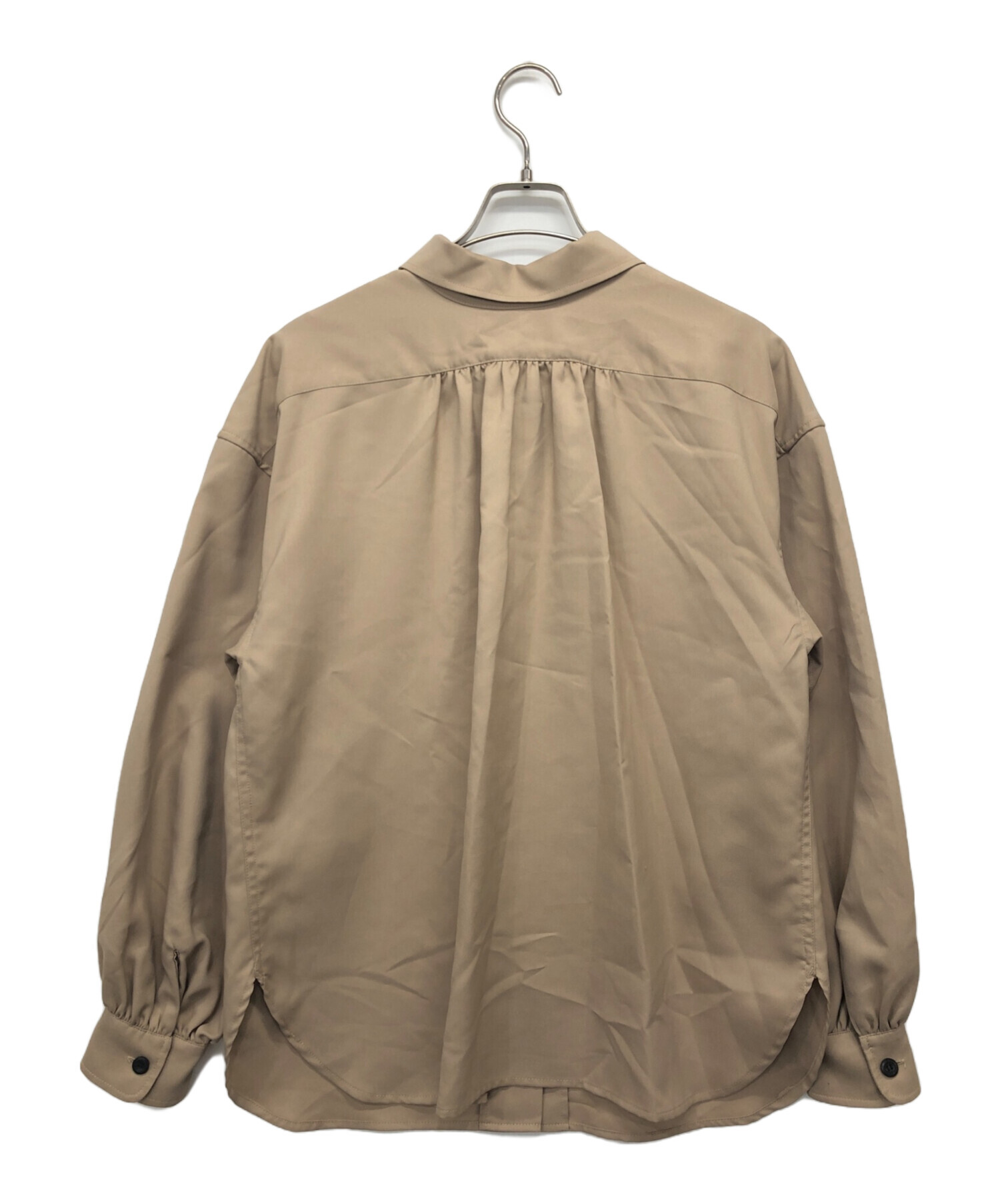 中古・古着通販】HYKE (ハイク) バルーンスリーブサファリシャツ