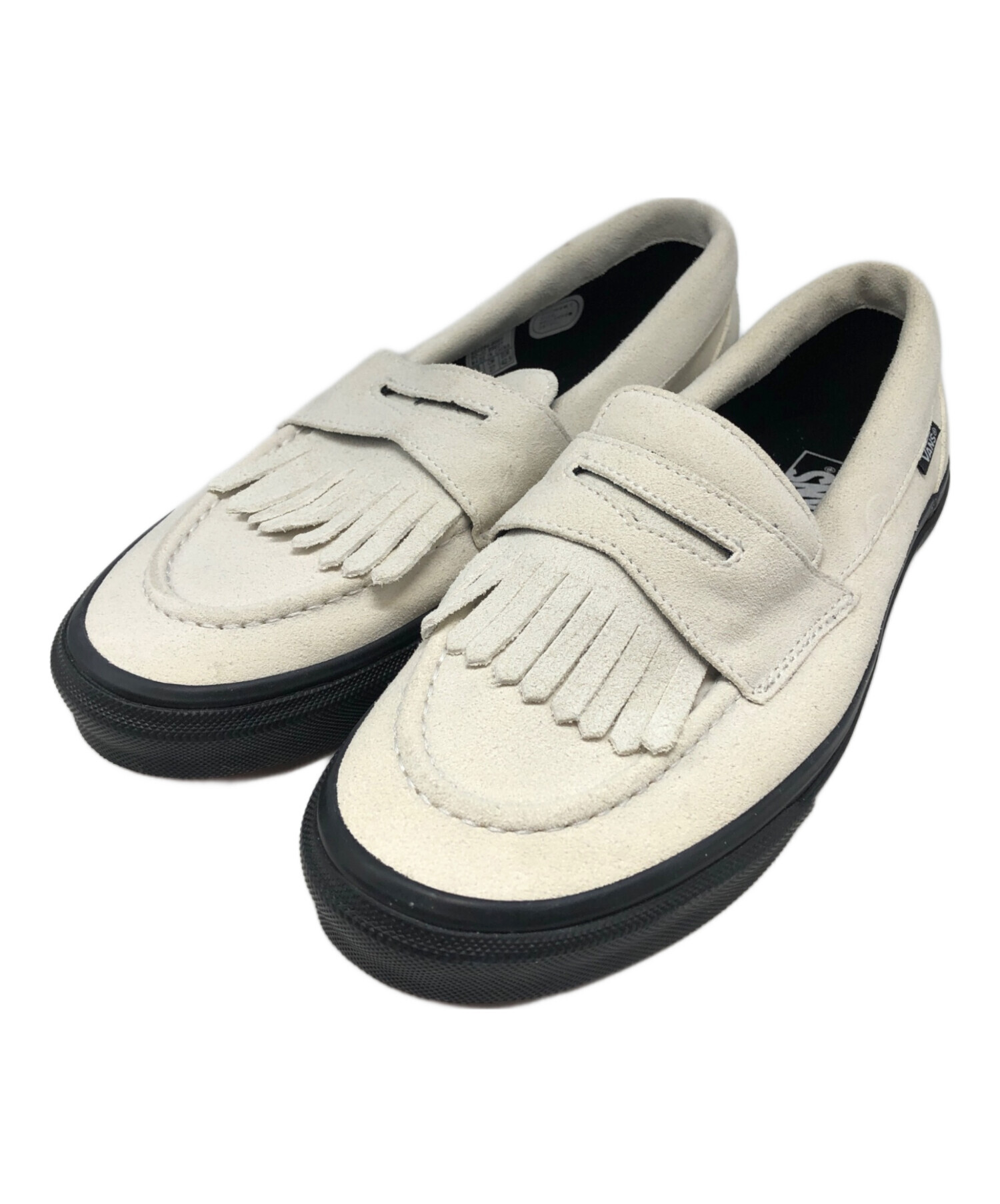 中古・古着通販】VANS (バンズ) タッセルローファー ホワイト サイズ