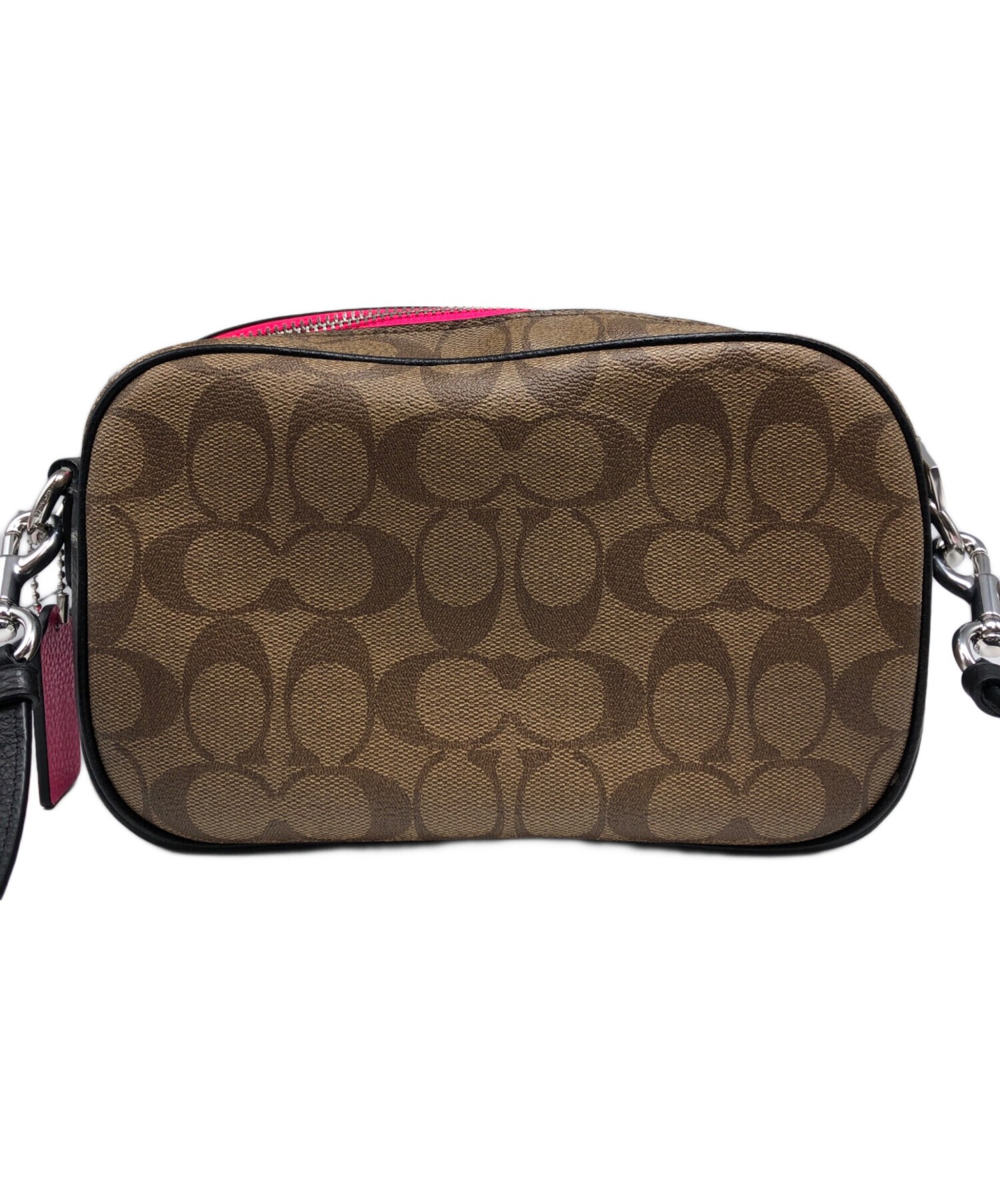 中古・古着通販】COACH (コーチ) ローズプリントショルダーバッグ 