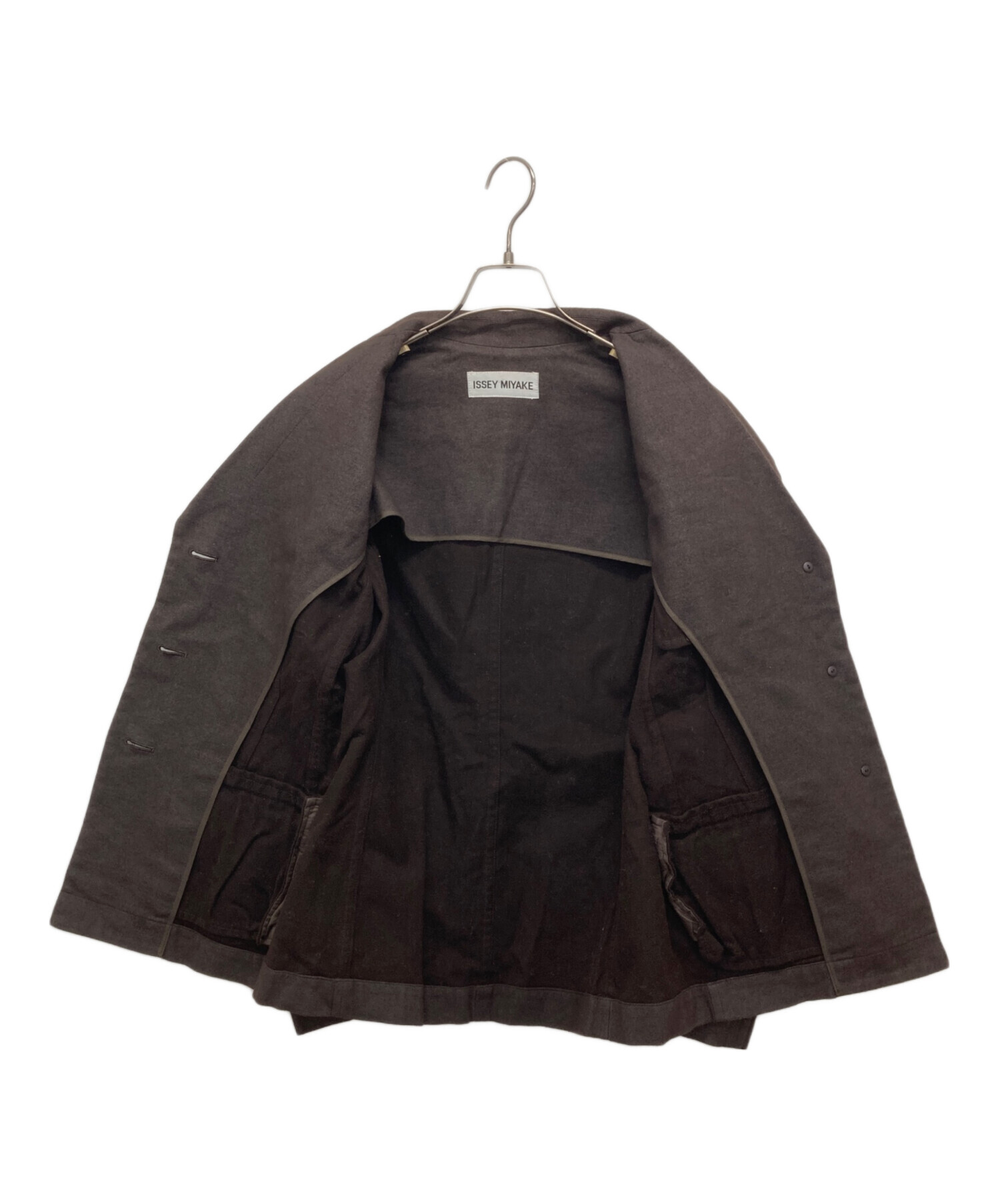 中古・古着通販】ISSEY MIYAKE (イッセイミヤケ) ウールジャケット 