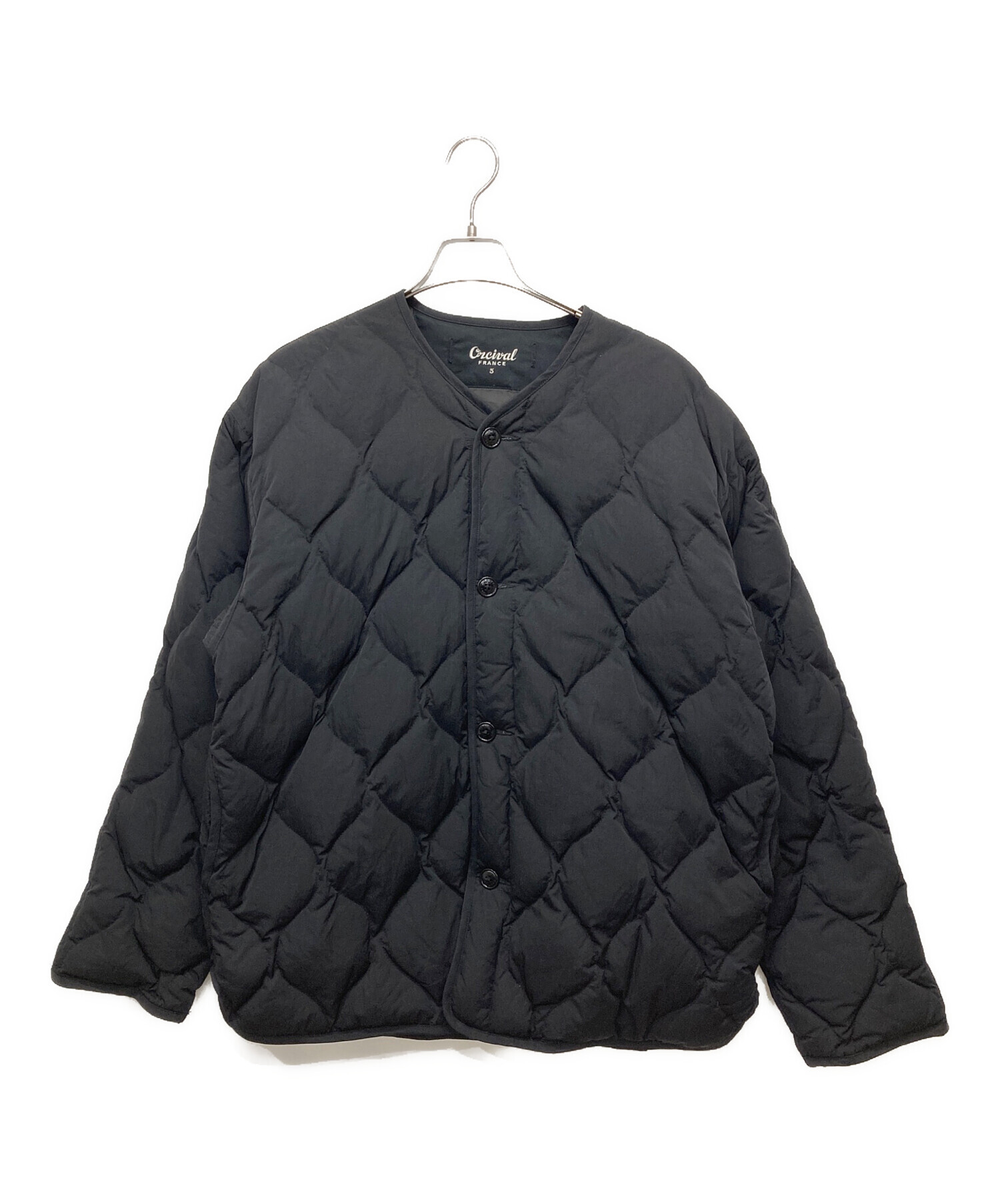 中古・古着通販】ORCIVAL (オーシバル) リモンタナイロンノーカラー