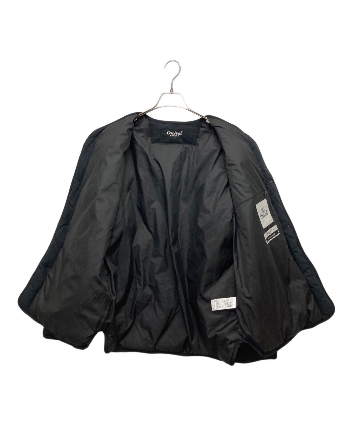 中古・古着通販】ORCIVAL (オーシバル) リモンタナイロンノーカラー